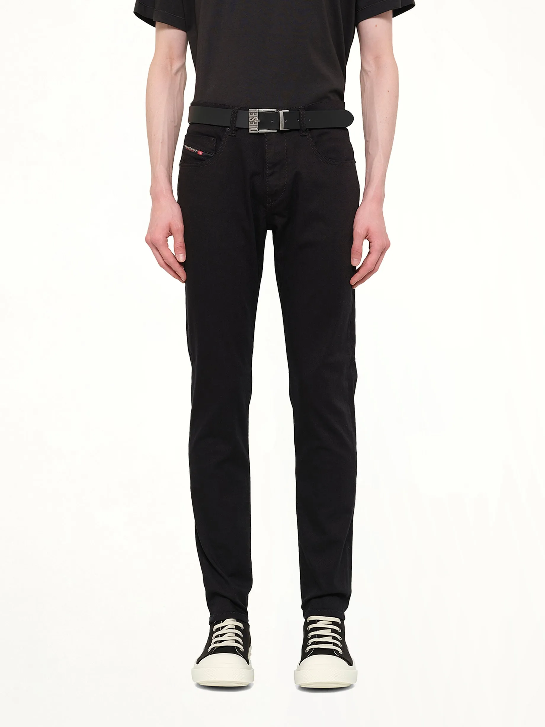 2019 D-STRUKT Slim Jeans in Black sold by MARAIS