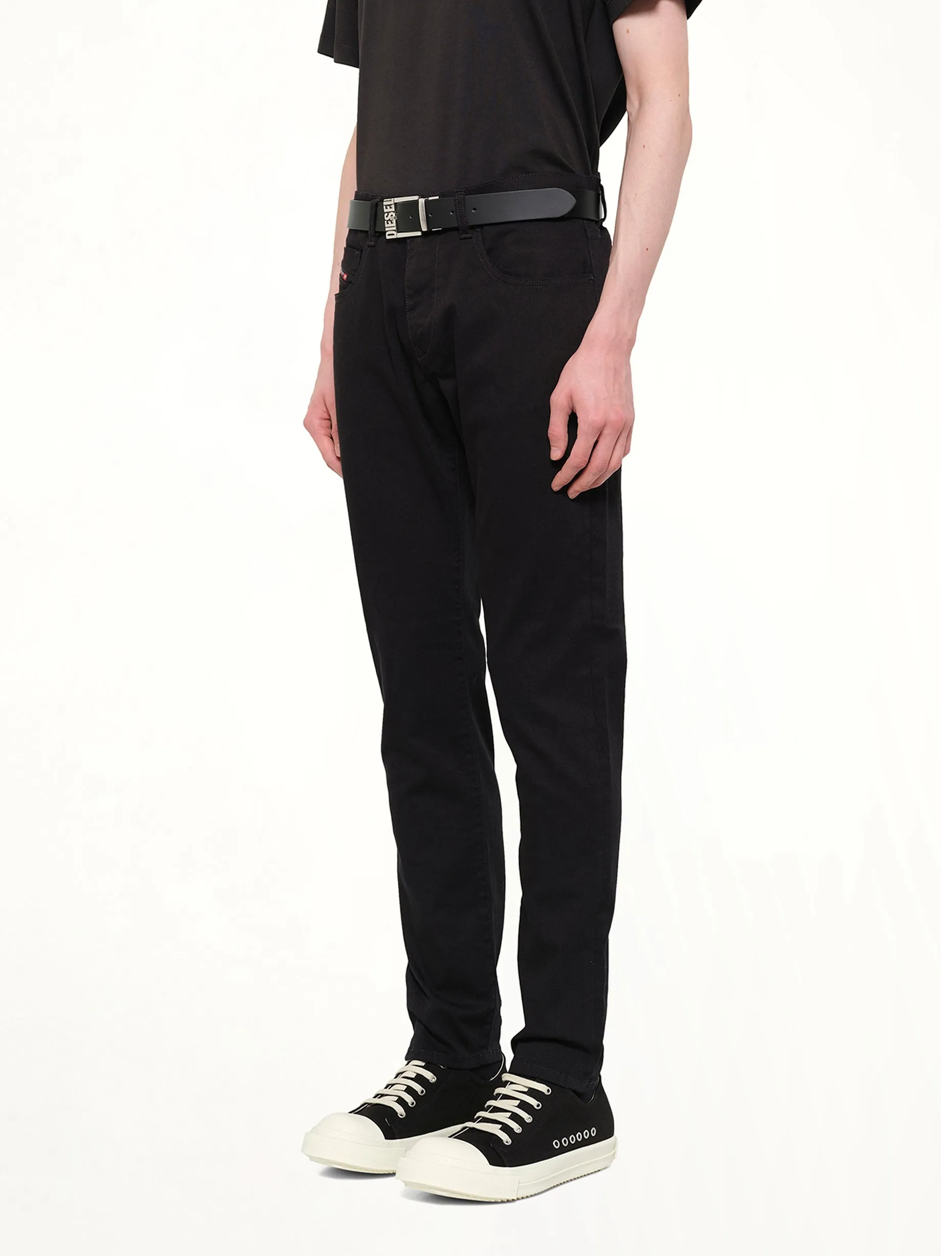 2019 D-STRUKT Slim Jeans in Black sold by MARAIS product image thumbnail 3