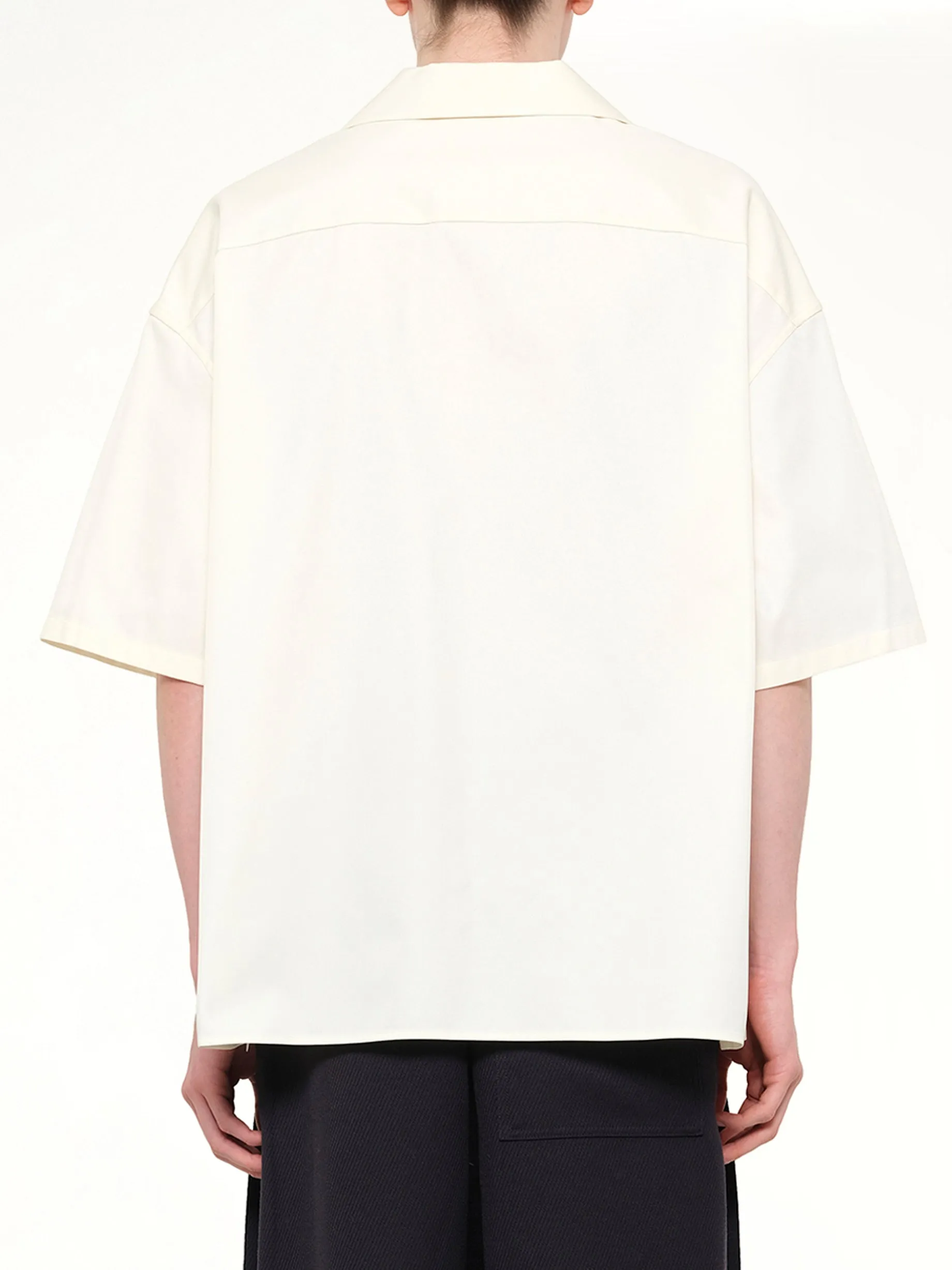 Short Sleeve Shirt in White sold by MARAIS product image thumbnail 5
