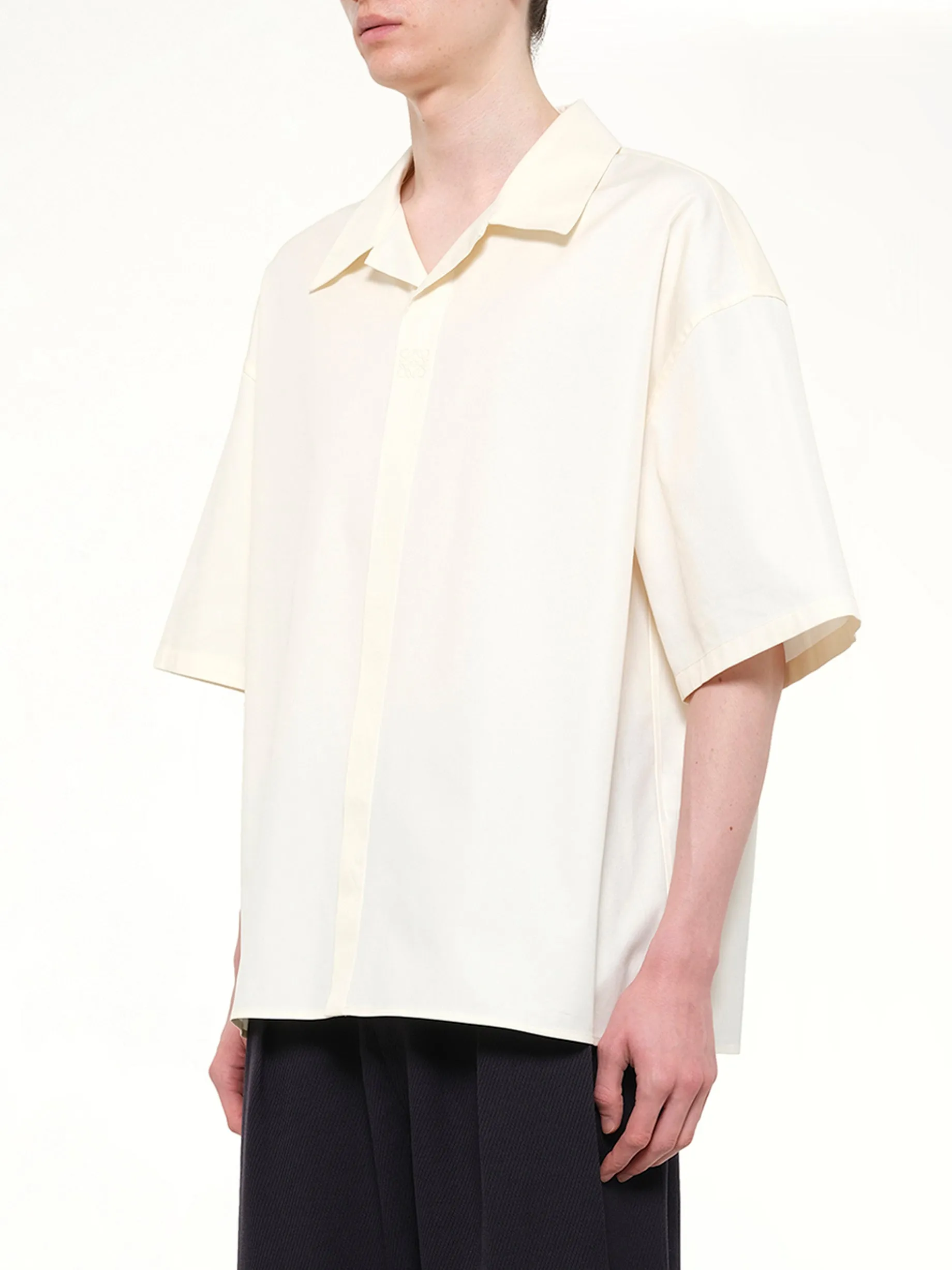 Short Sleeve Shirt in White sold by MARAIS product image thumbnail 3