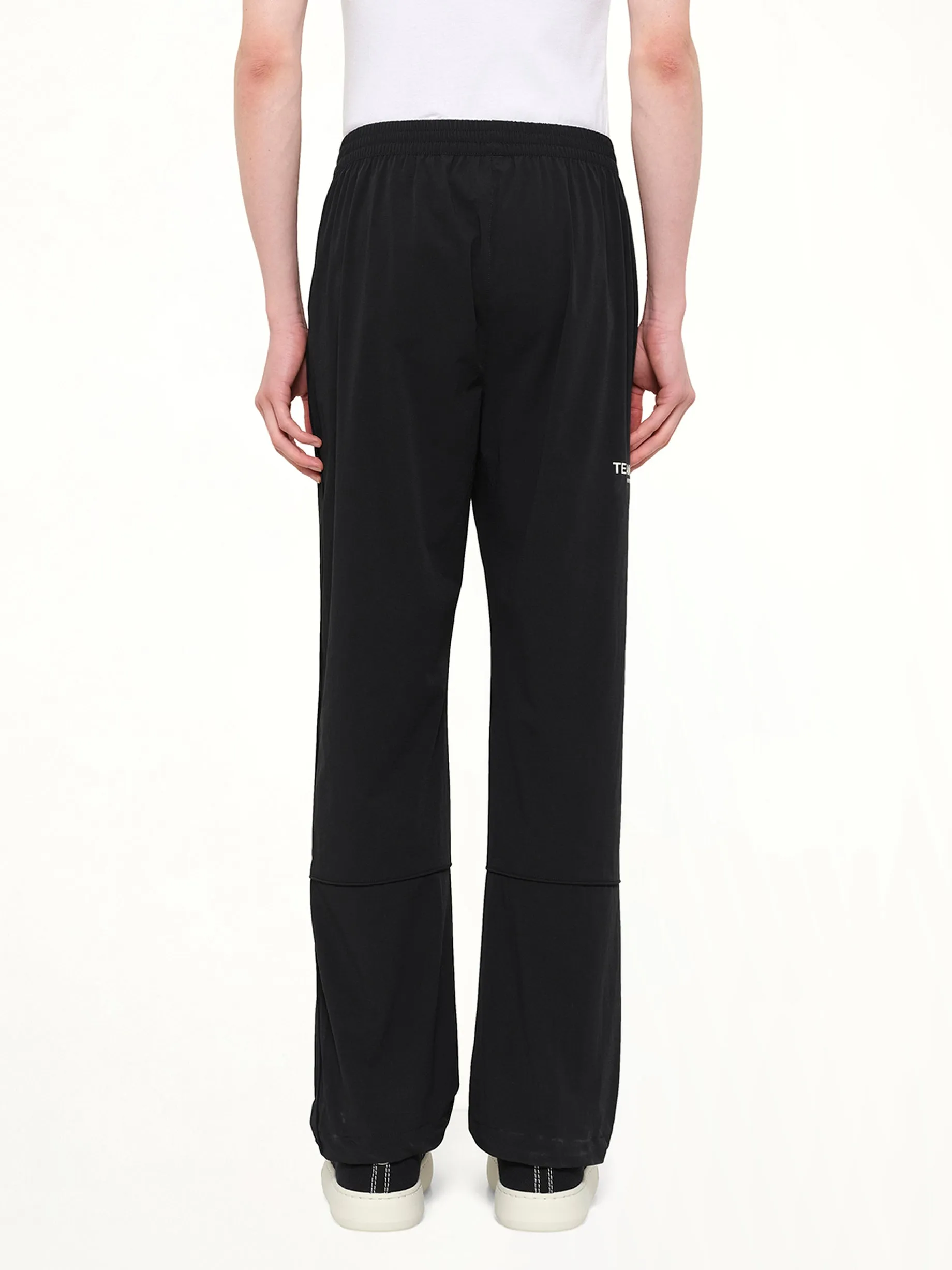 Team 247 Straight Leg Track Pant in Jet Black sold by MARAIS product image thumbnail 5