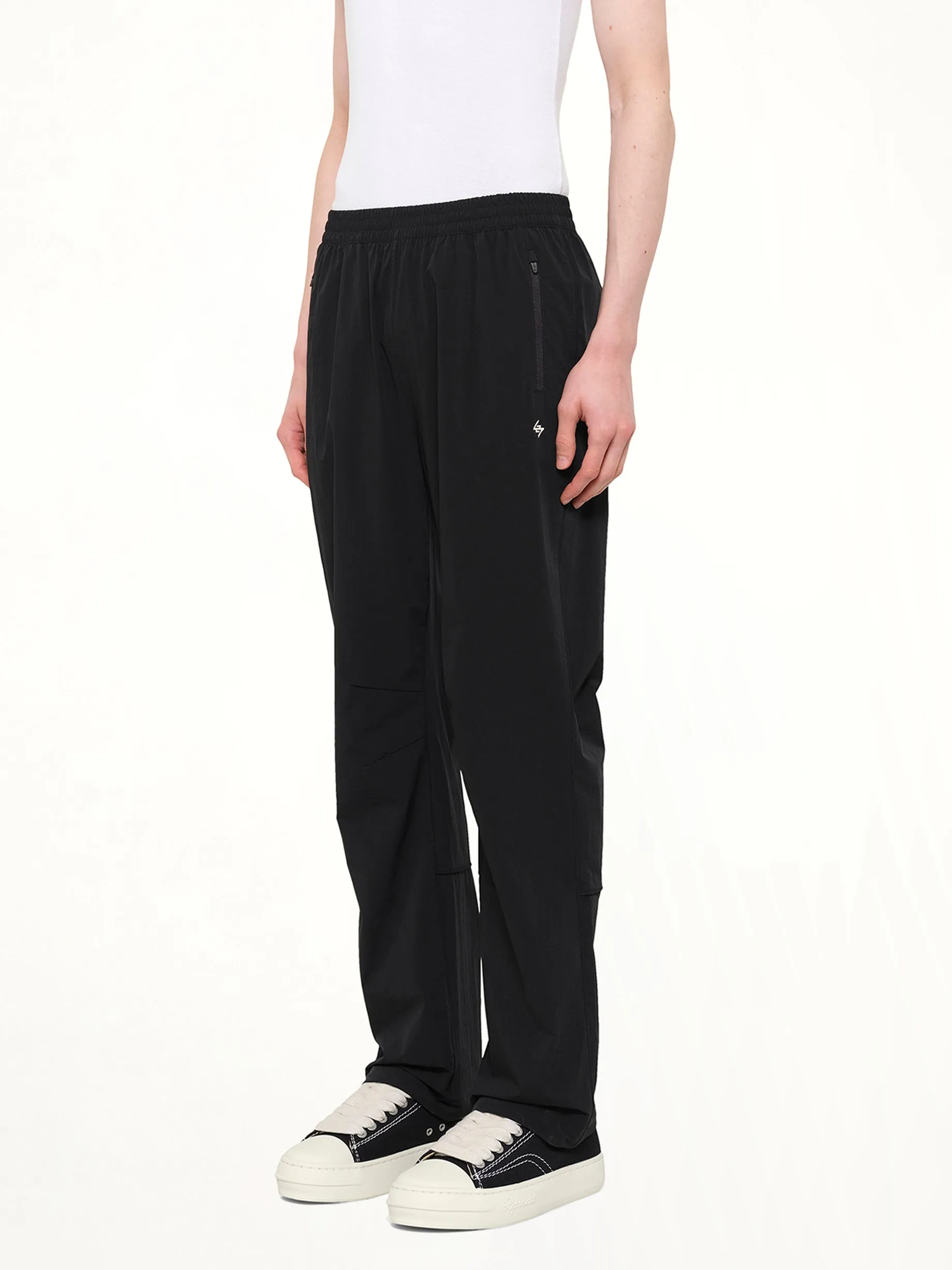 Team 247 Straight Leg Track Pant in Jet Black sold by MARAIS product image thumbnail 3