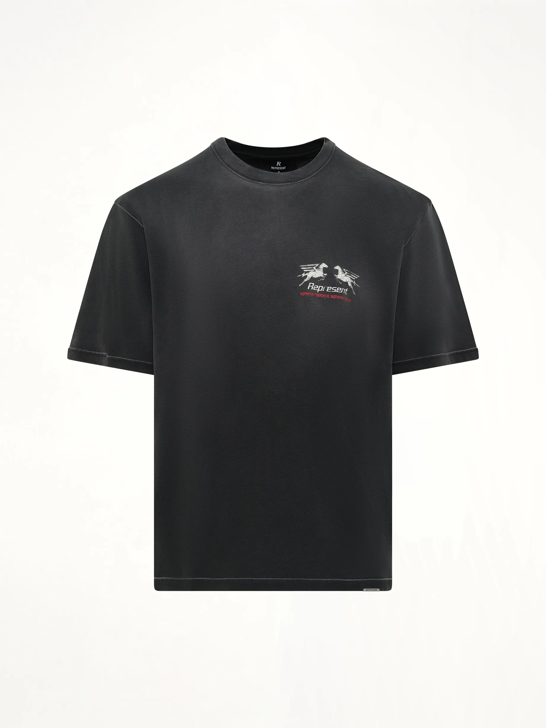 24 Hour Service T-Shirt in Stained Black sold by MARAIS product image thumbnail 2