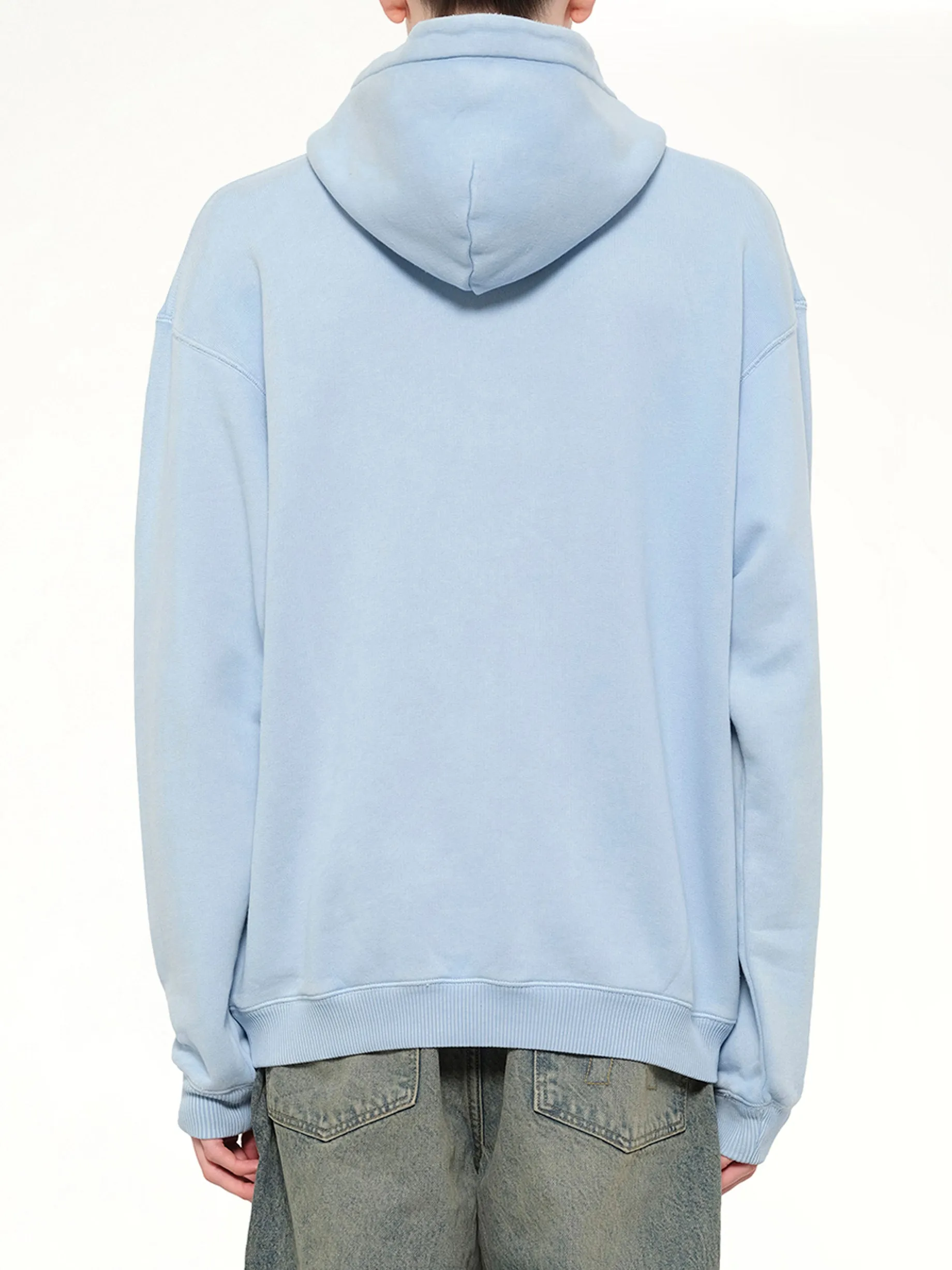 Western Initial Hoodie in Mountain Bluebird sold by MARAIS product image thumbnail 5