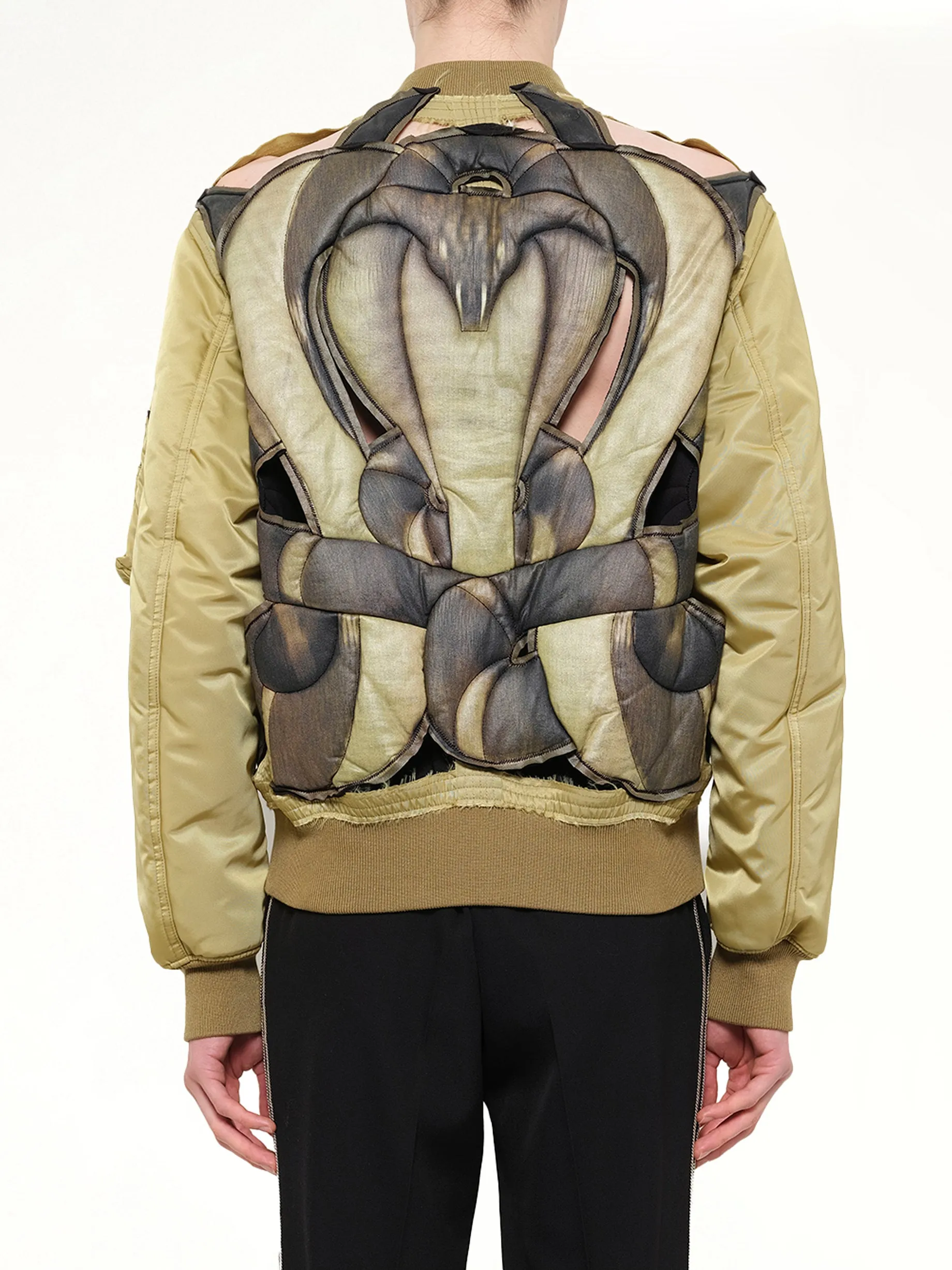 Bomber Jacket in Bronze sold by MARAIS product image thumbnail 3