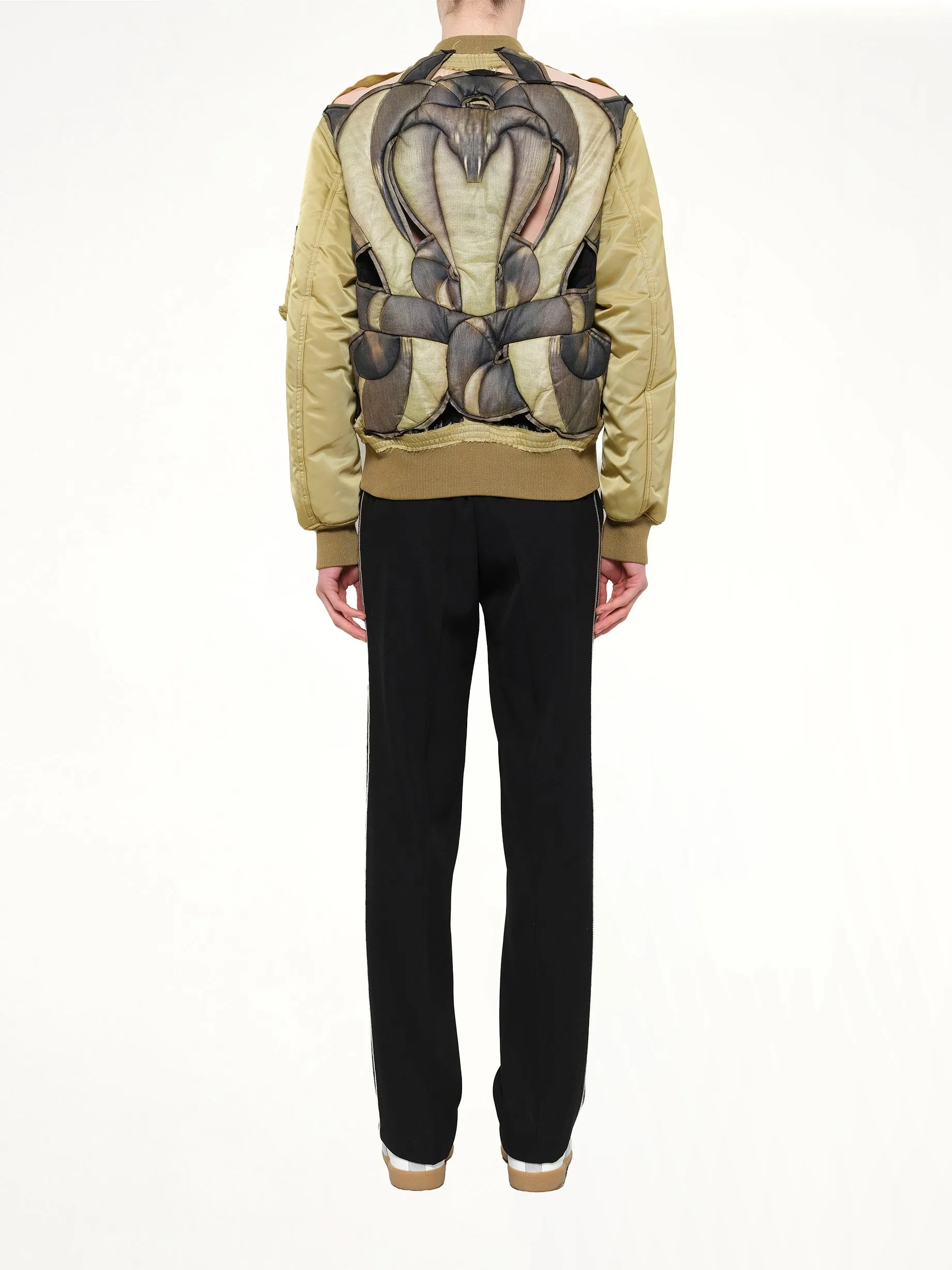 Bomber Jacket in Bronze sold by MARAIS product image thumbnail 4
