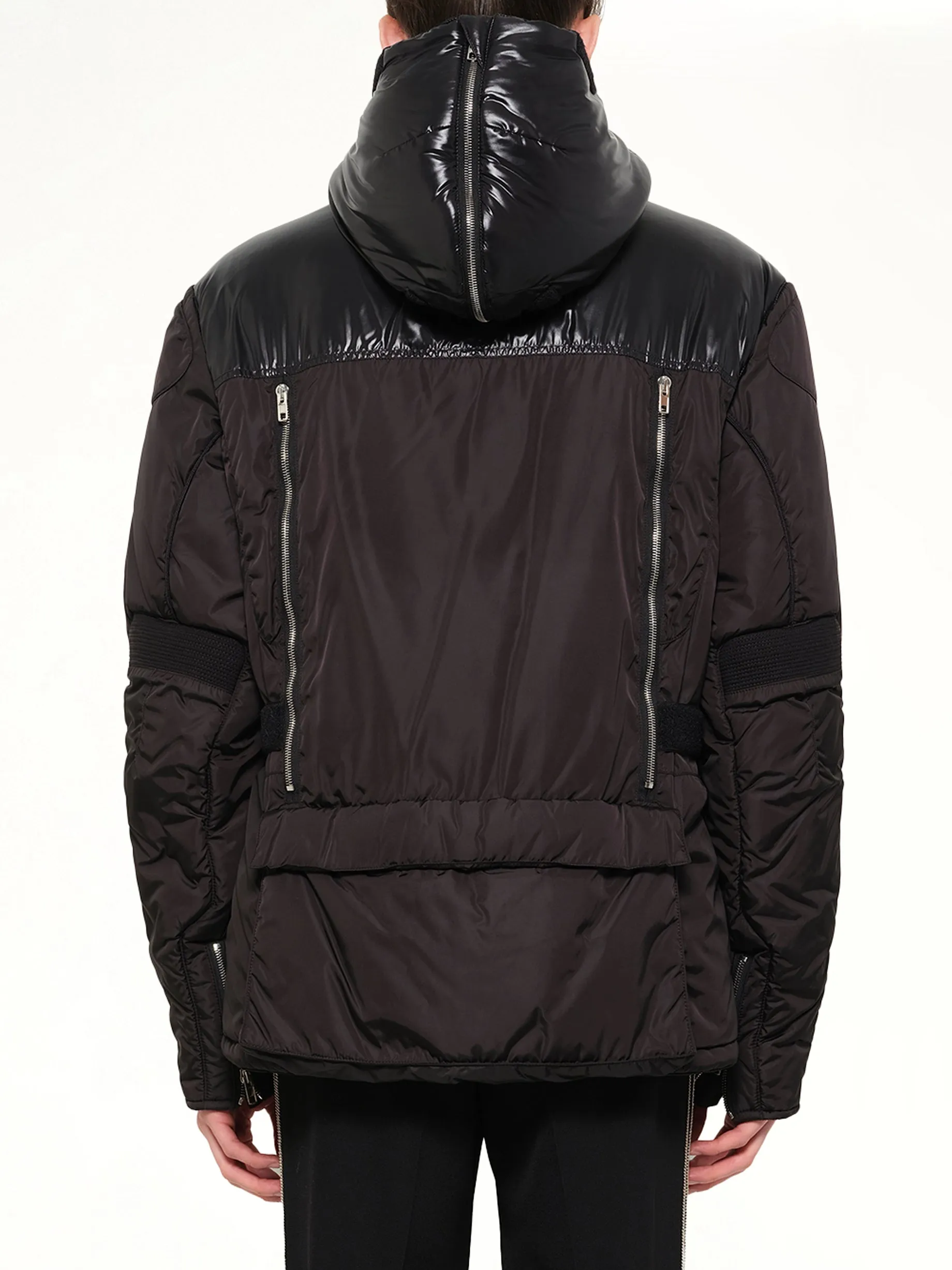 Podium Parka Jacket in Black sold by MARAIS product image thumbnail 3