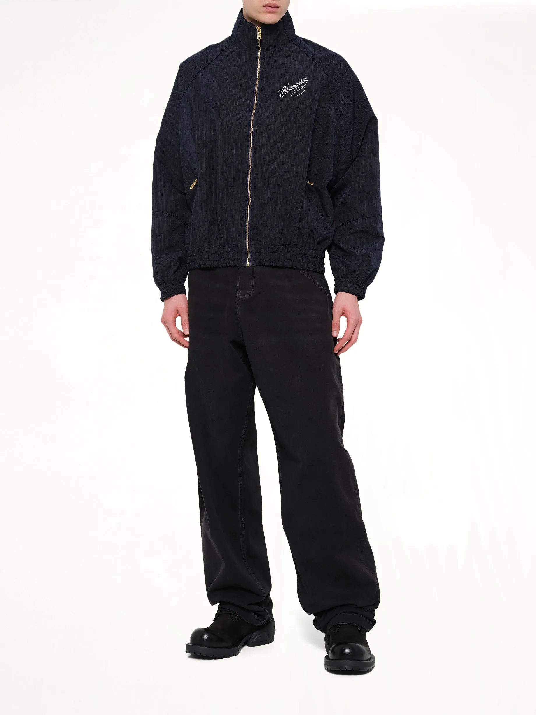 Ruff Rider Track Jacket in Peacoat Stripe sold by MARAIS product image thumbnail 4