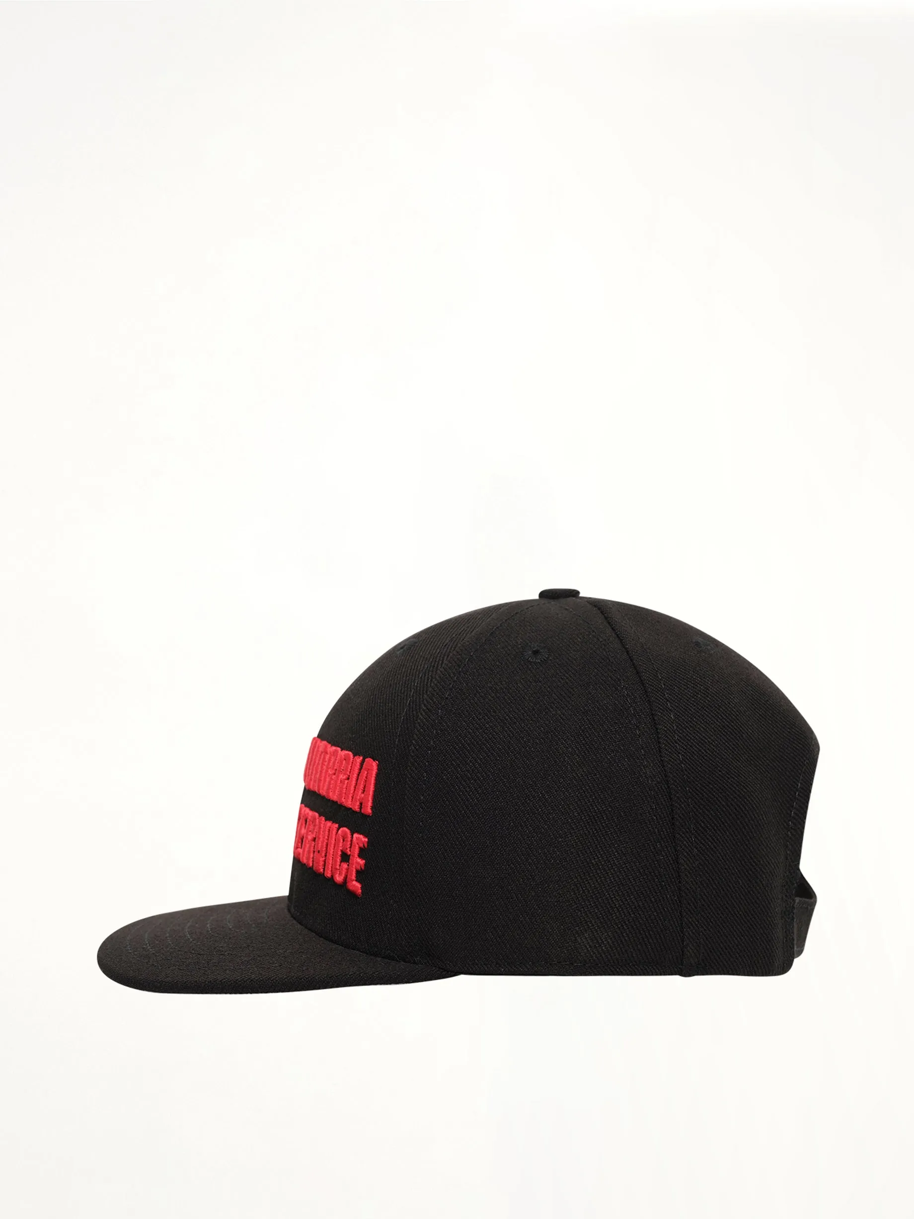Chavarria Fashion Service Cap in Black sold by MARAIS product image thumbnail 2