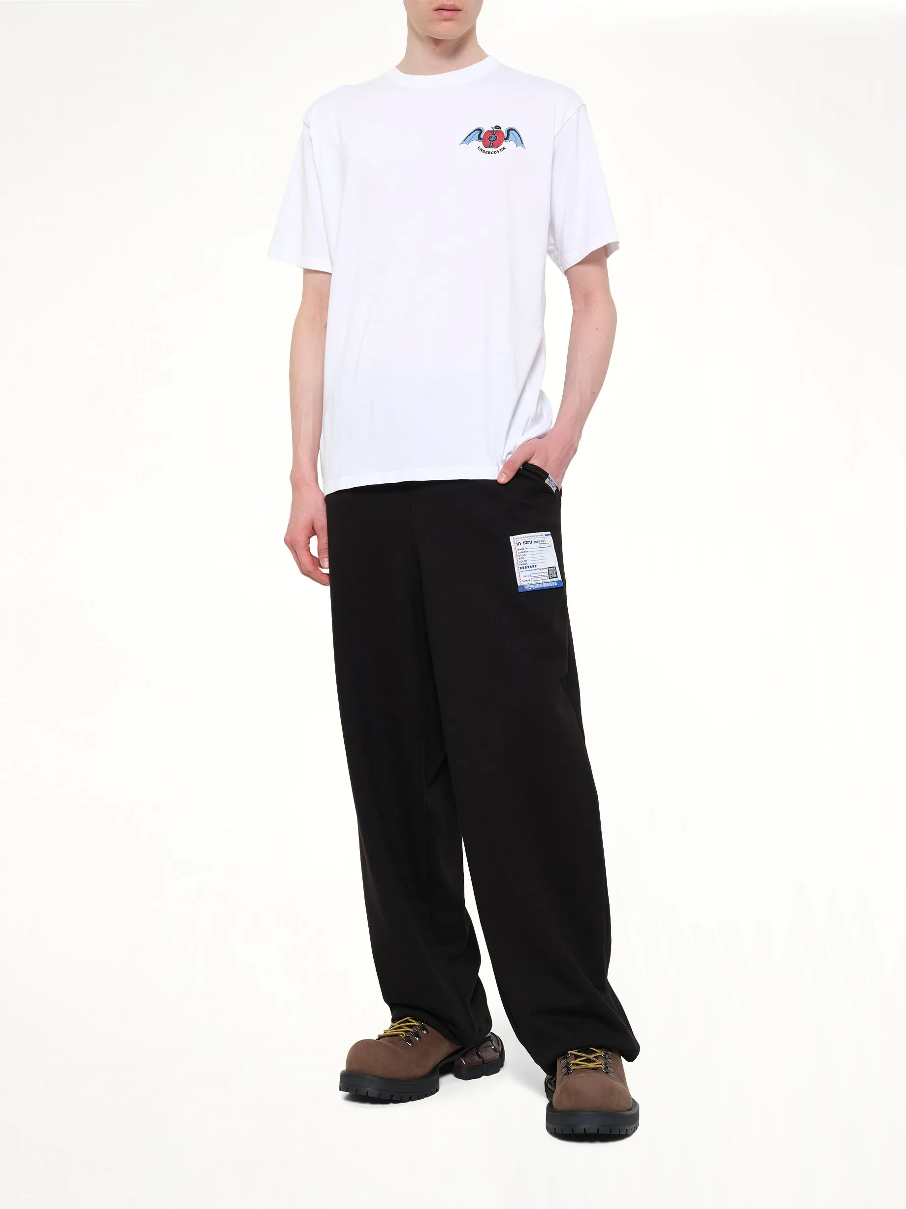 Apple Wings T-Shirt in White sold by MARAIS product image thumbnail 4