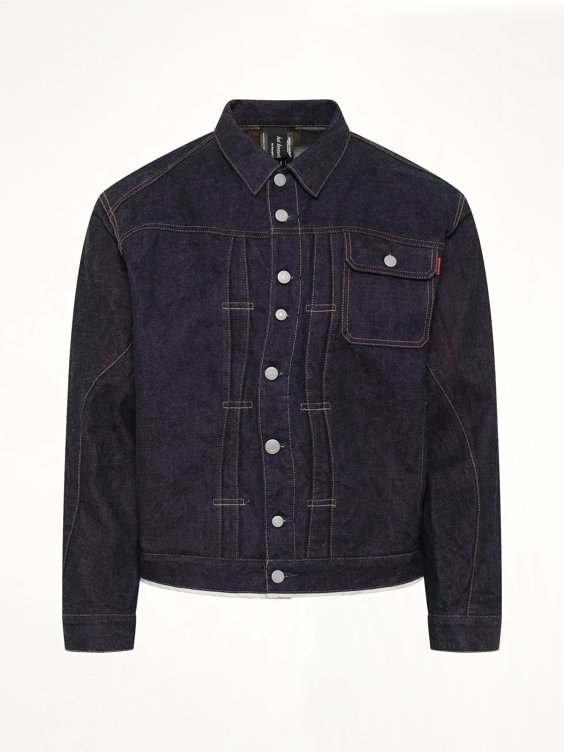 Denim Blouson in Indigo sold by MARAIS product image thumbnail 2