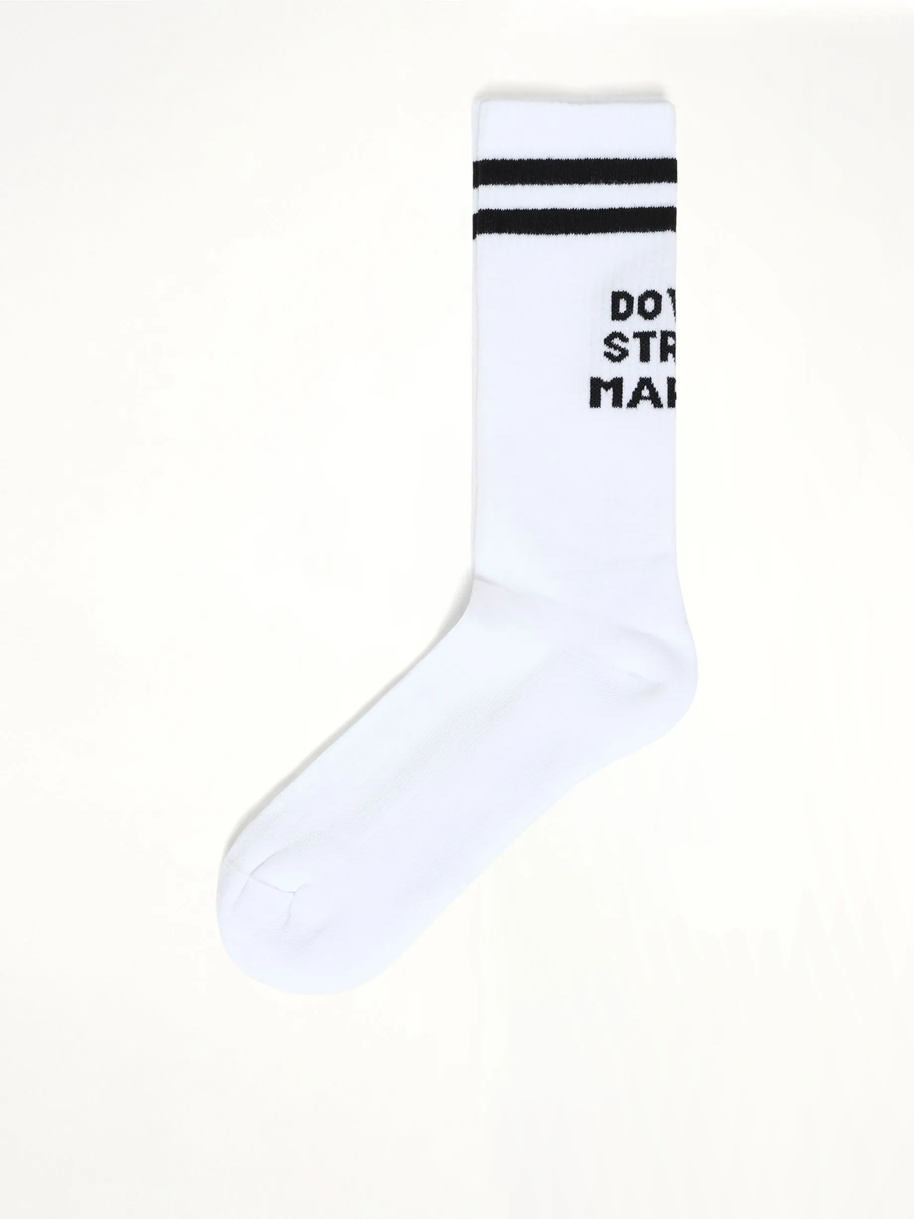 DSM Logo Socks in White sold by MARAIS product image thumbnail 3