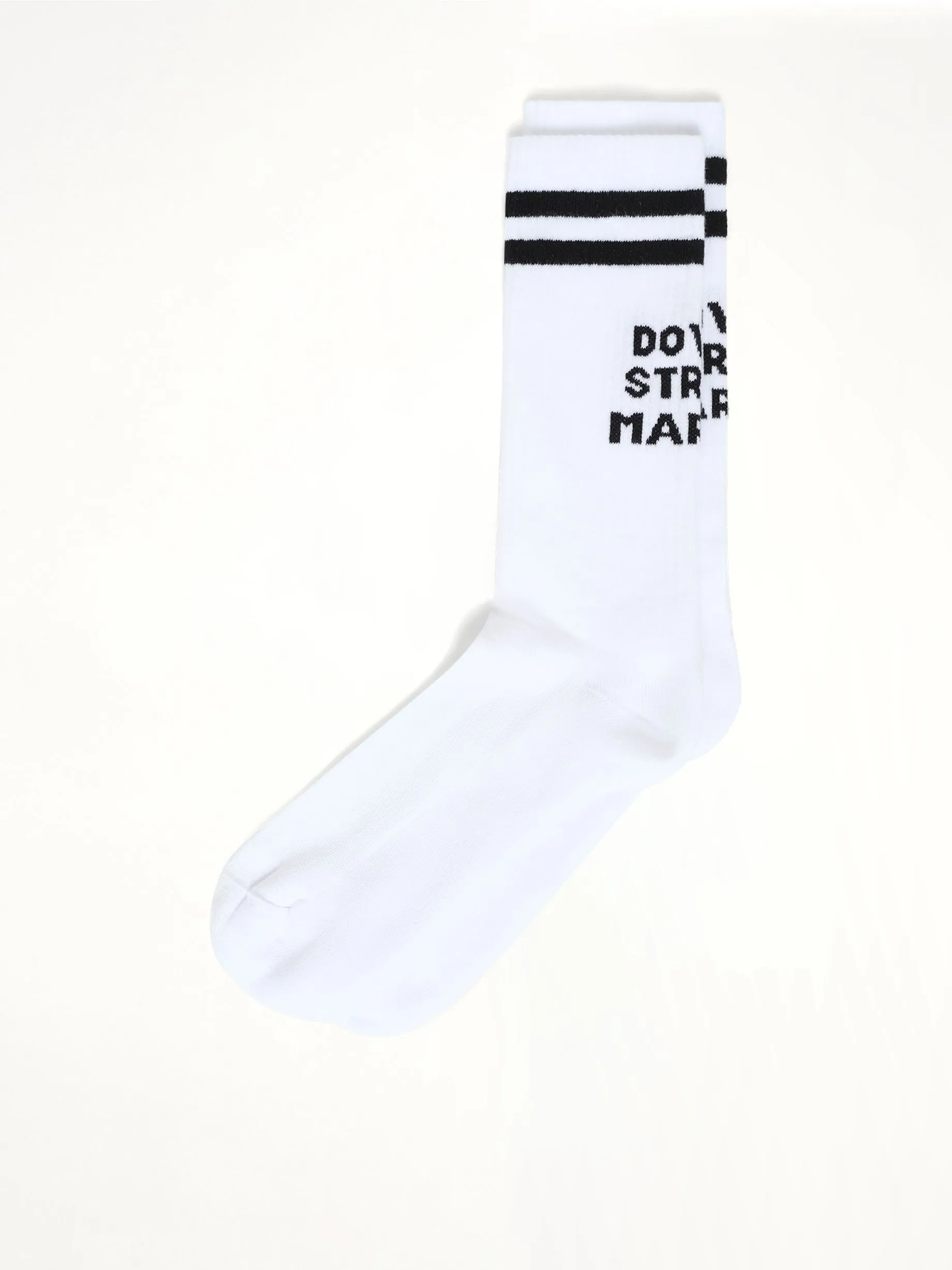 DSM Logo Socks in White sold by MARAIS product image thumbnail 2