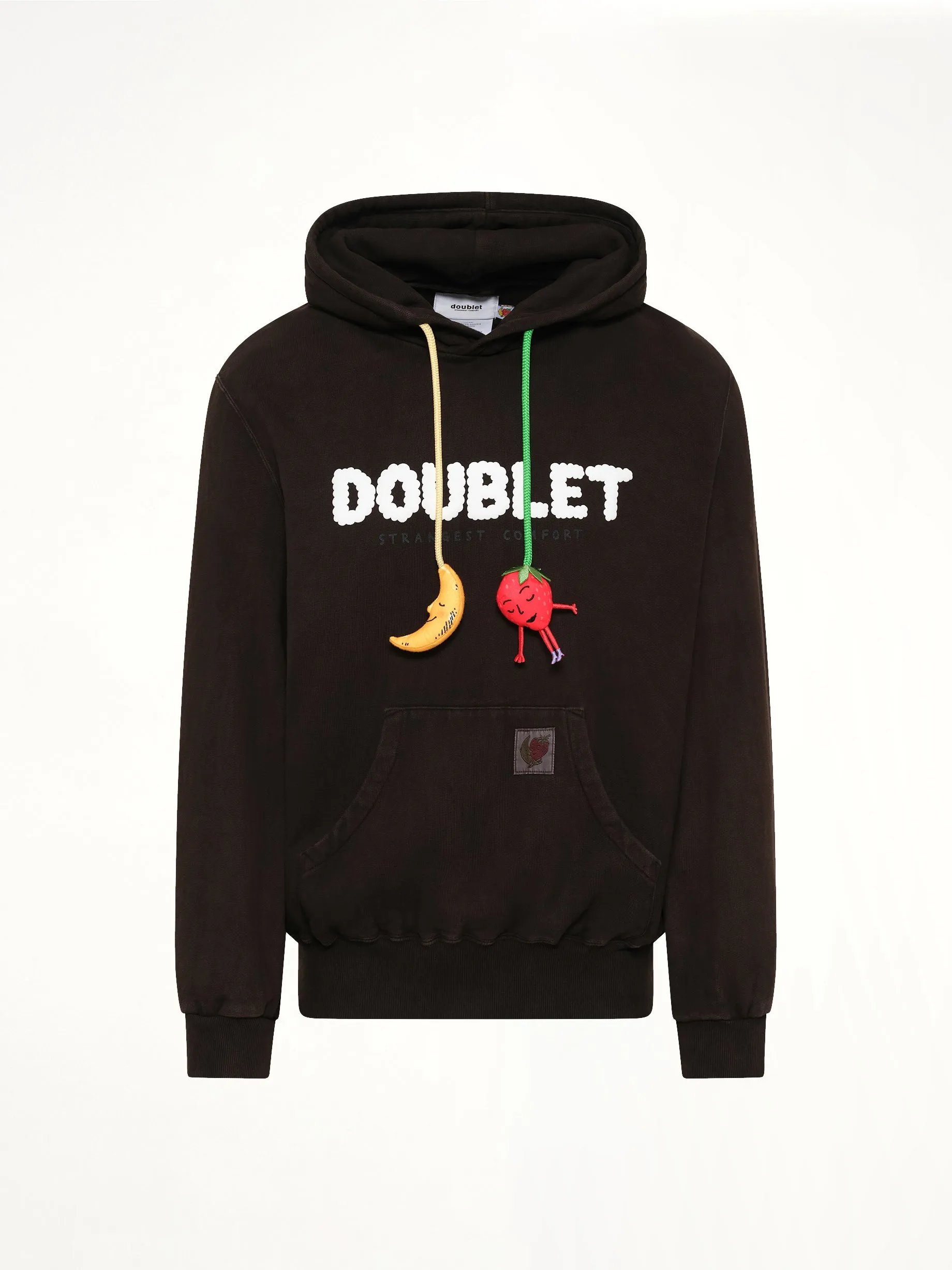 Mud-Dyed Hoodie With SHFU in Mud sold by MARAIS product image thumbnail 2