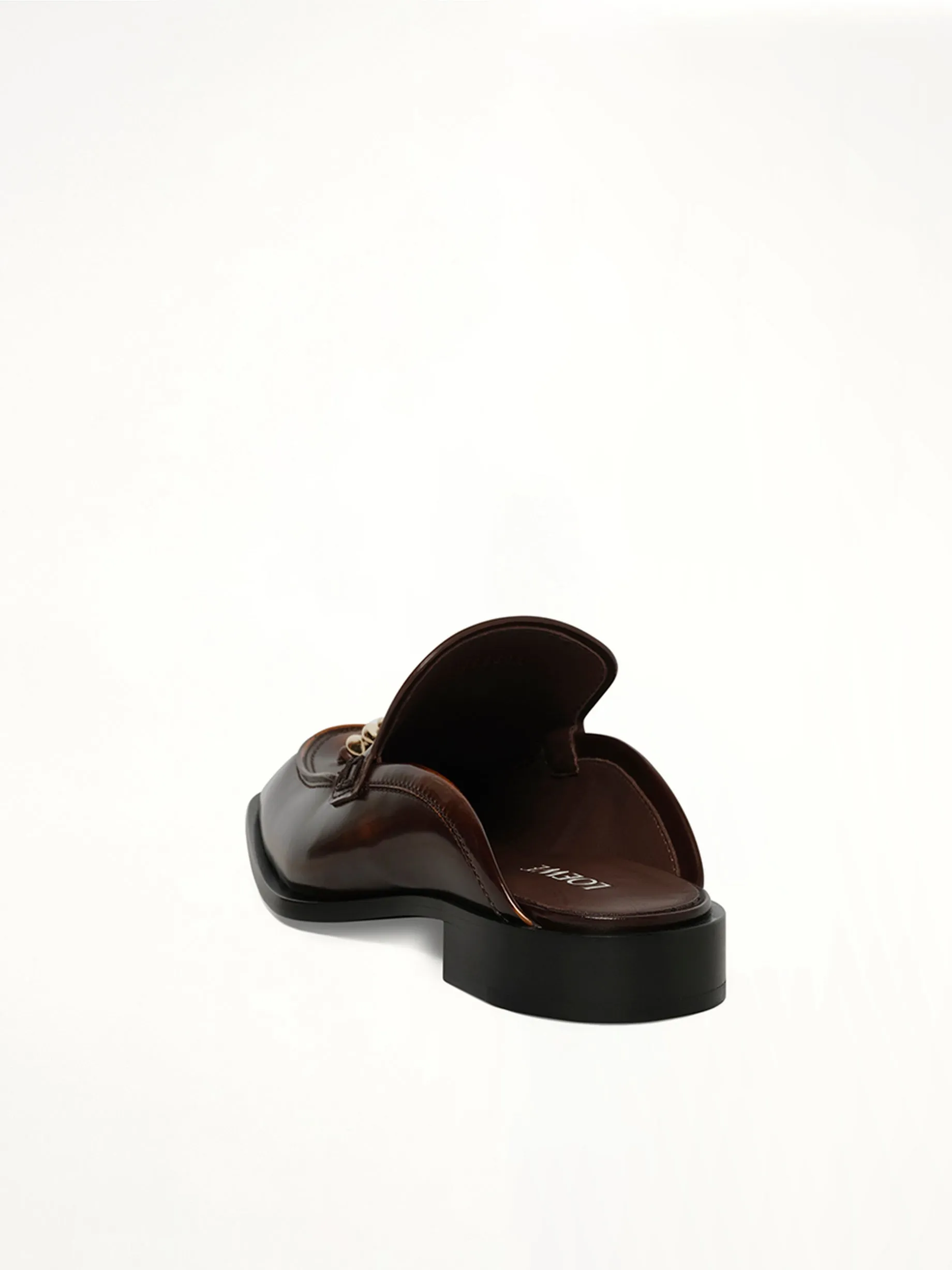 Edge Loafer Mule in Brown sold by MARAIS product image thumbnail 3