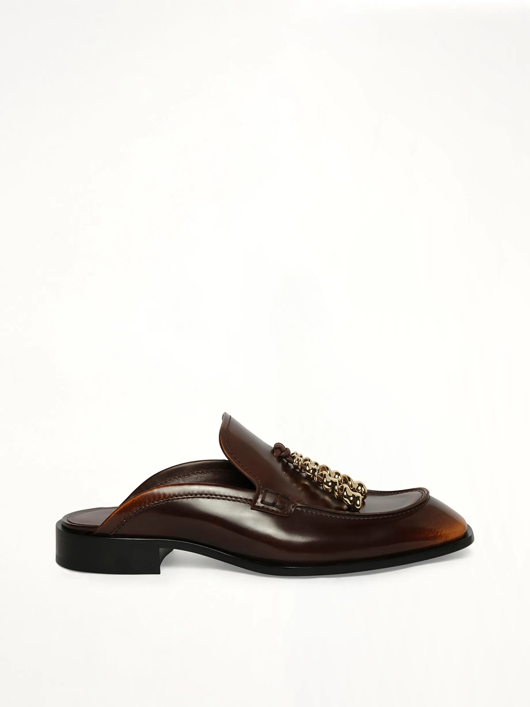 Edge Loafer Mule in Brown sold by MARAIS