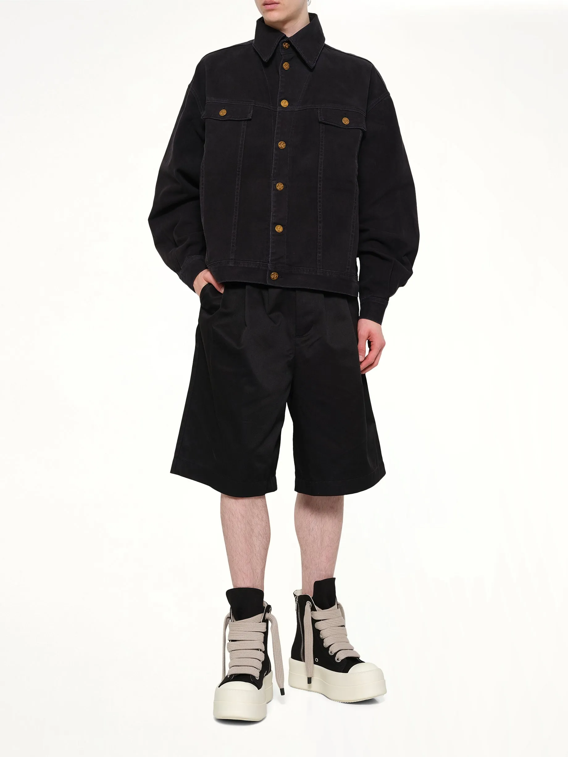 Borracho Short in Black sold by MARAIS product image thumbnail 4