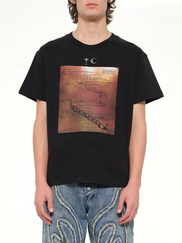 Men's Fashion Hell T-Shirt in Black made by Thug club