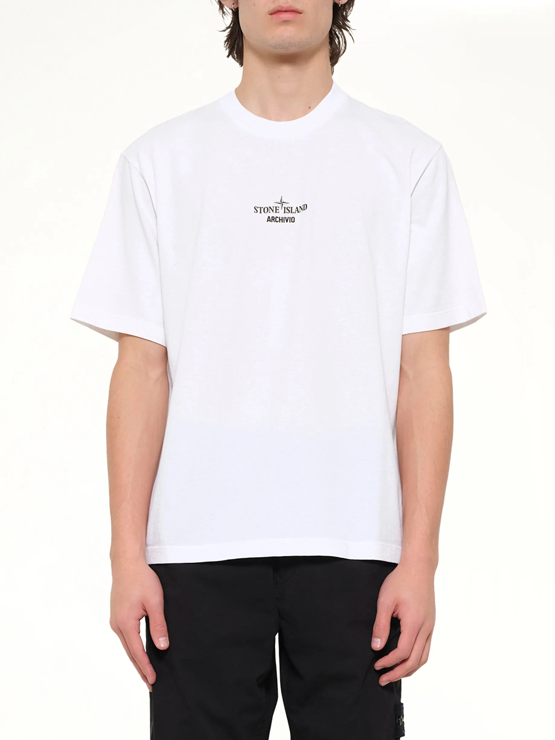 2100023 SS T-Shirt in White sold by MARAIS