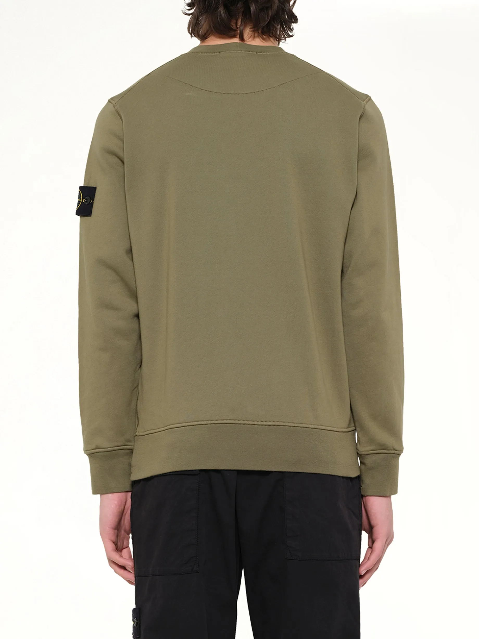6100060 Sweatshirt in Military Green sold by MARAIS product image thumbnail 5