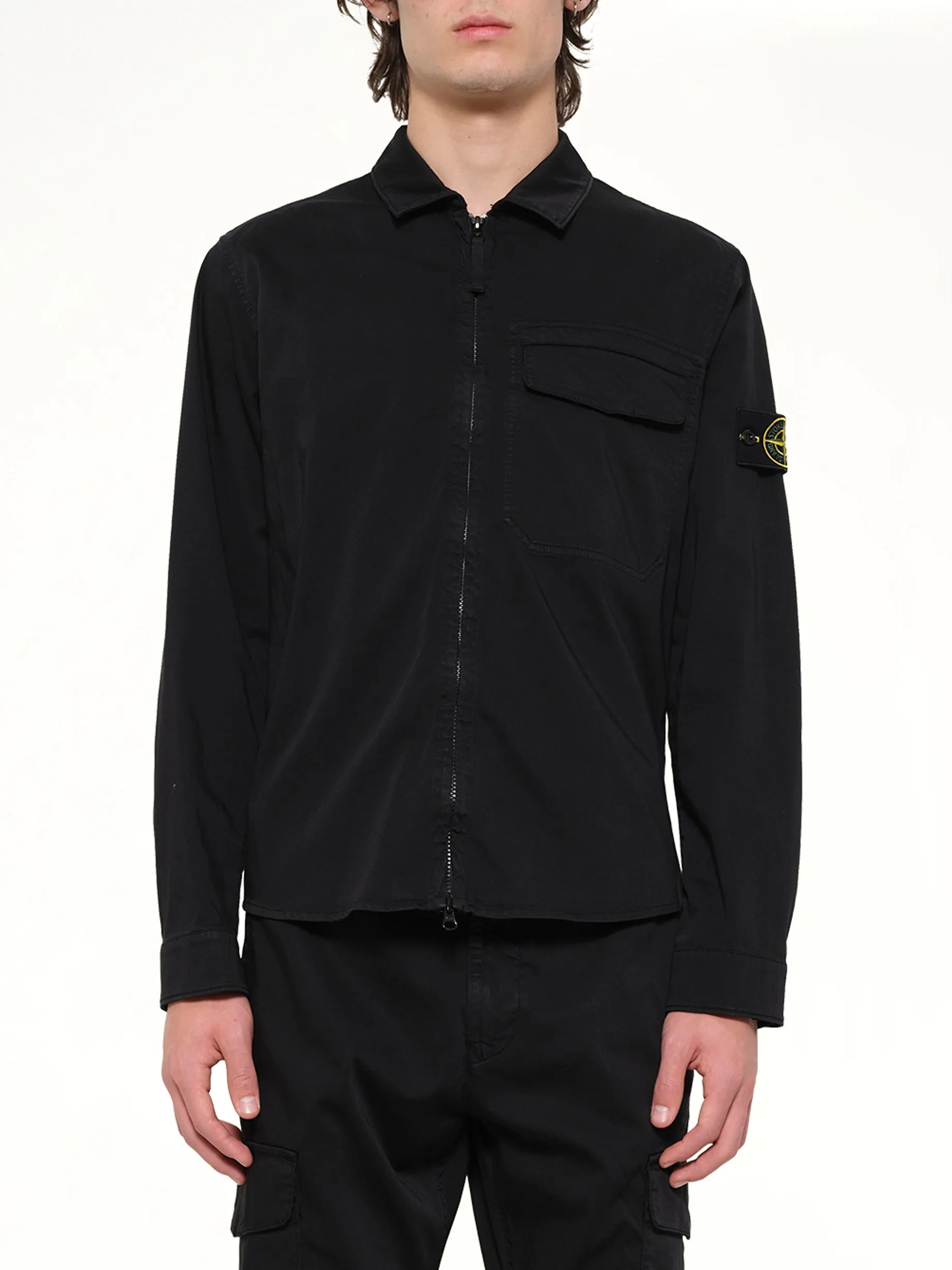 1200015 Shirts in Black sold by MARAIS