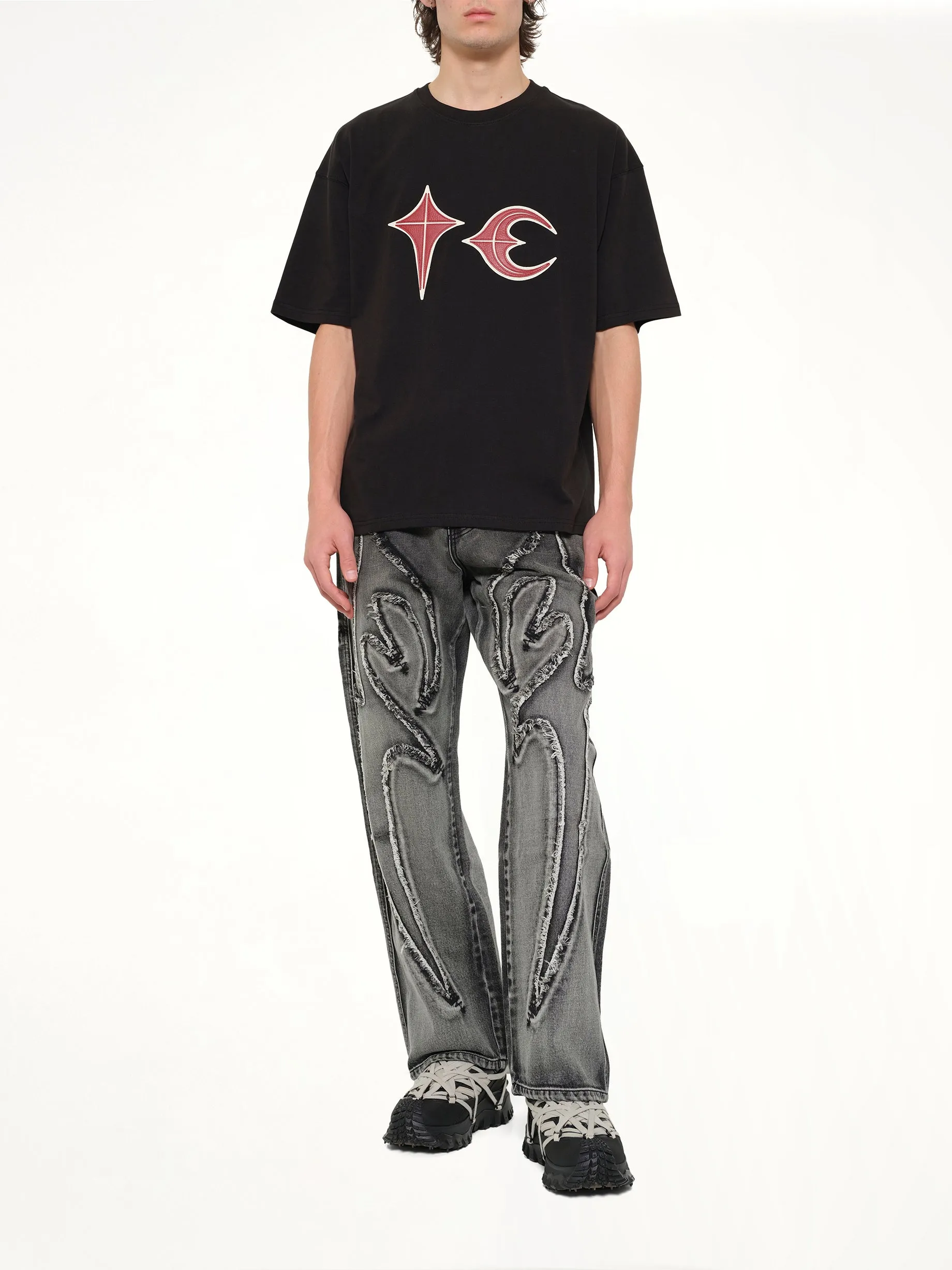 Rock T-Shirt in Black sold by MARAIS product image thumbnail 4