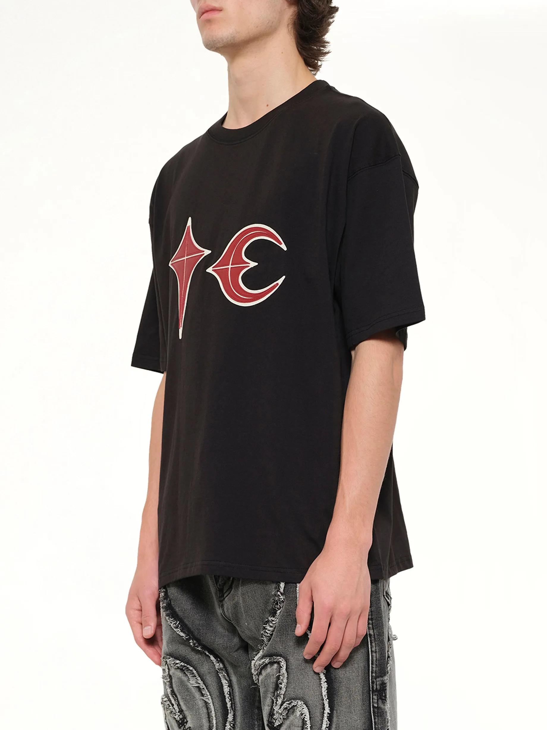 Rock T-Shirt in Black sold by MARAIS product image thumbnail 3