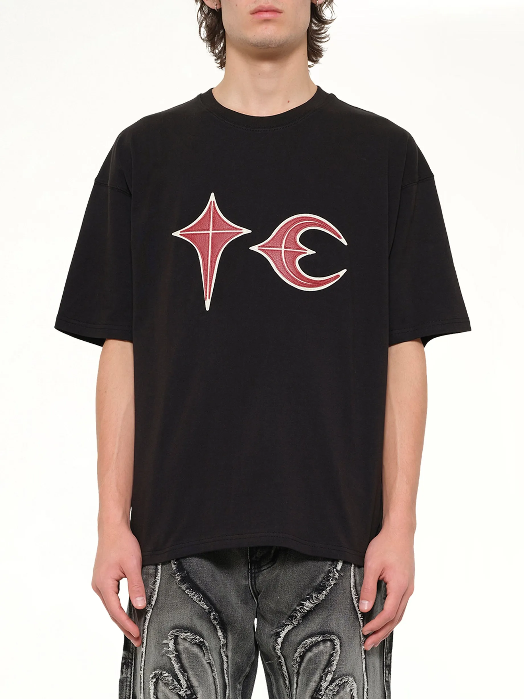 Rock T-Shirt in Black sold by MARAIS