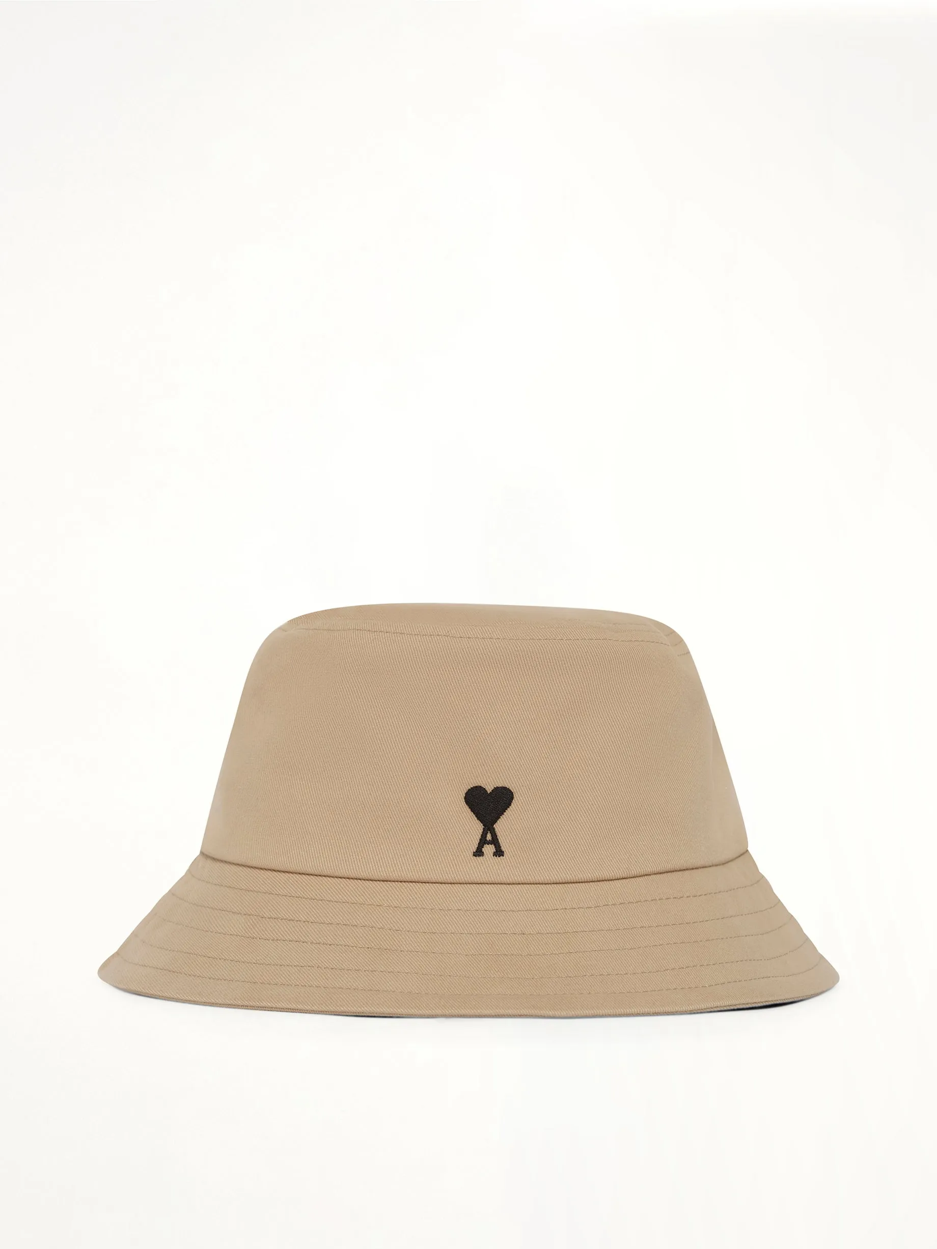 Black Ami De Coeur Bucket Hat in Beige Taupe sold by MARAIS