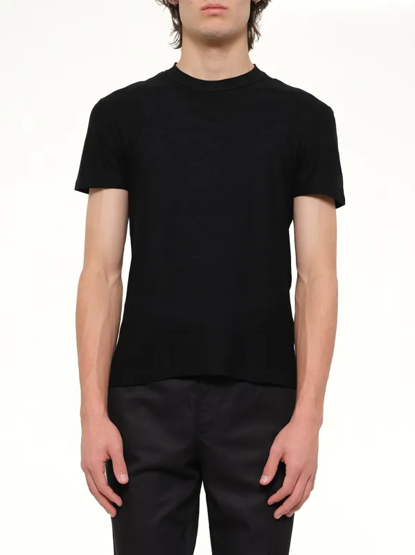 T Shirt in Black made by Alexander McQueen