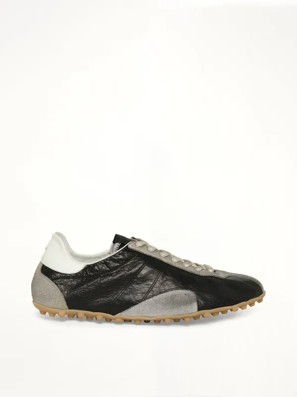 Sprinters Low Sneaker in Black/White/Grey made by Maison Margiela