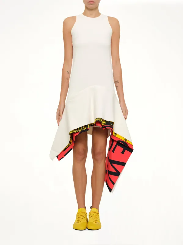 Dress in White/Multicolor made by Loewe