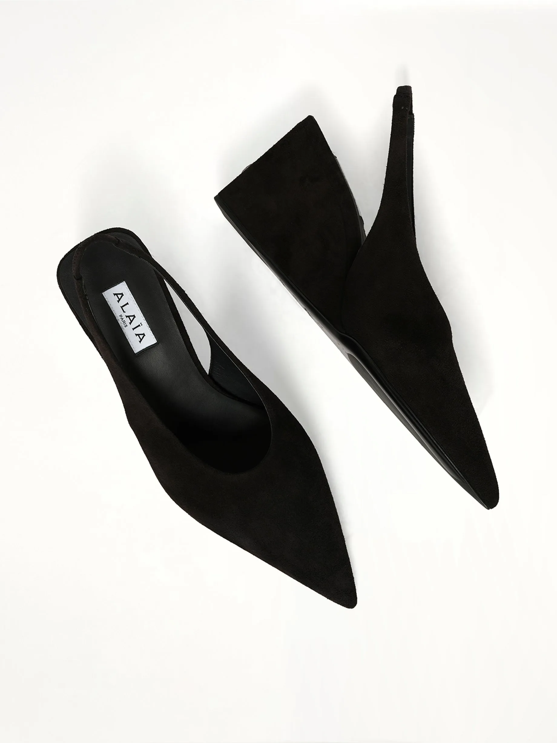 Slingbacks H75 in Black sold by MARAIS product image thumbnail 4