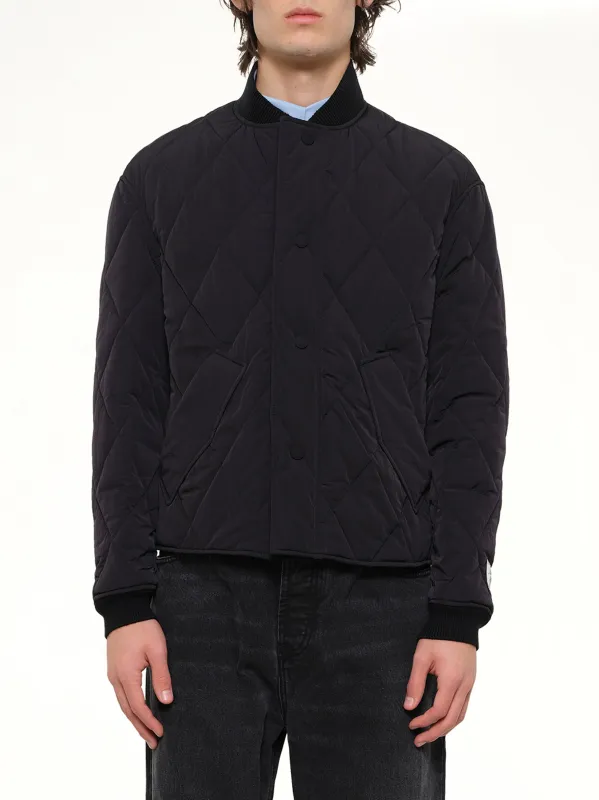 Padded Jacket in Black made by Ami