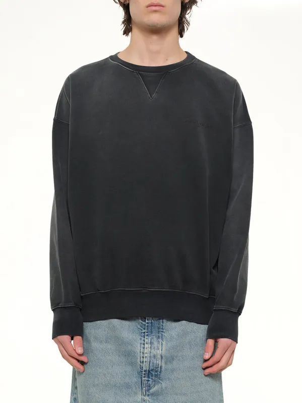 Vintage Logo Sweatshirt in Vintage Black made by Maison Margiela