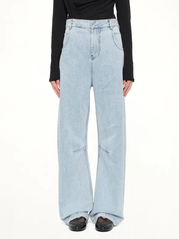 Gem Jeans in Old Blue made by Entire Studios