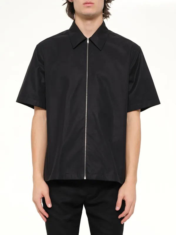 Shirt 201 in Black made by Jil Sander