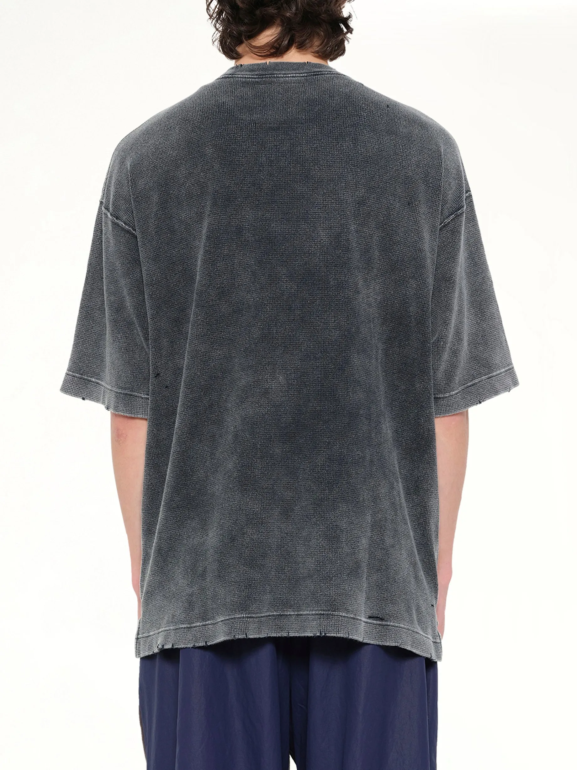 Bleached T-Shirt in Black sold by MARAIS product image thumbnail 5