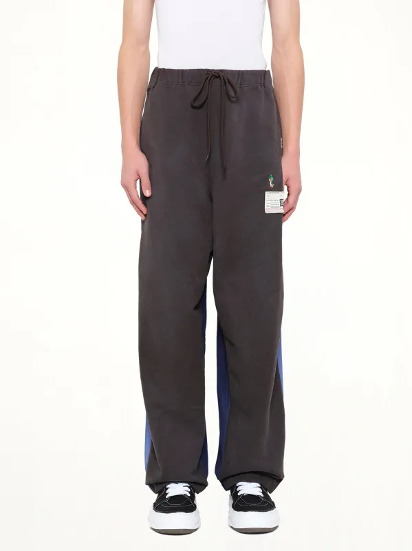 Track Pants Combined Pants in Black made by Maison MIHARA YASUHIRO