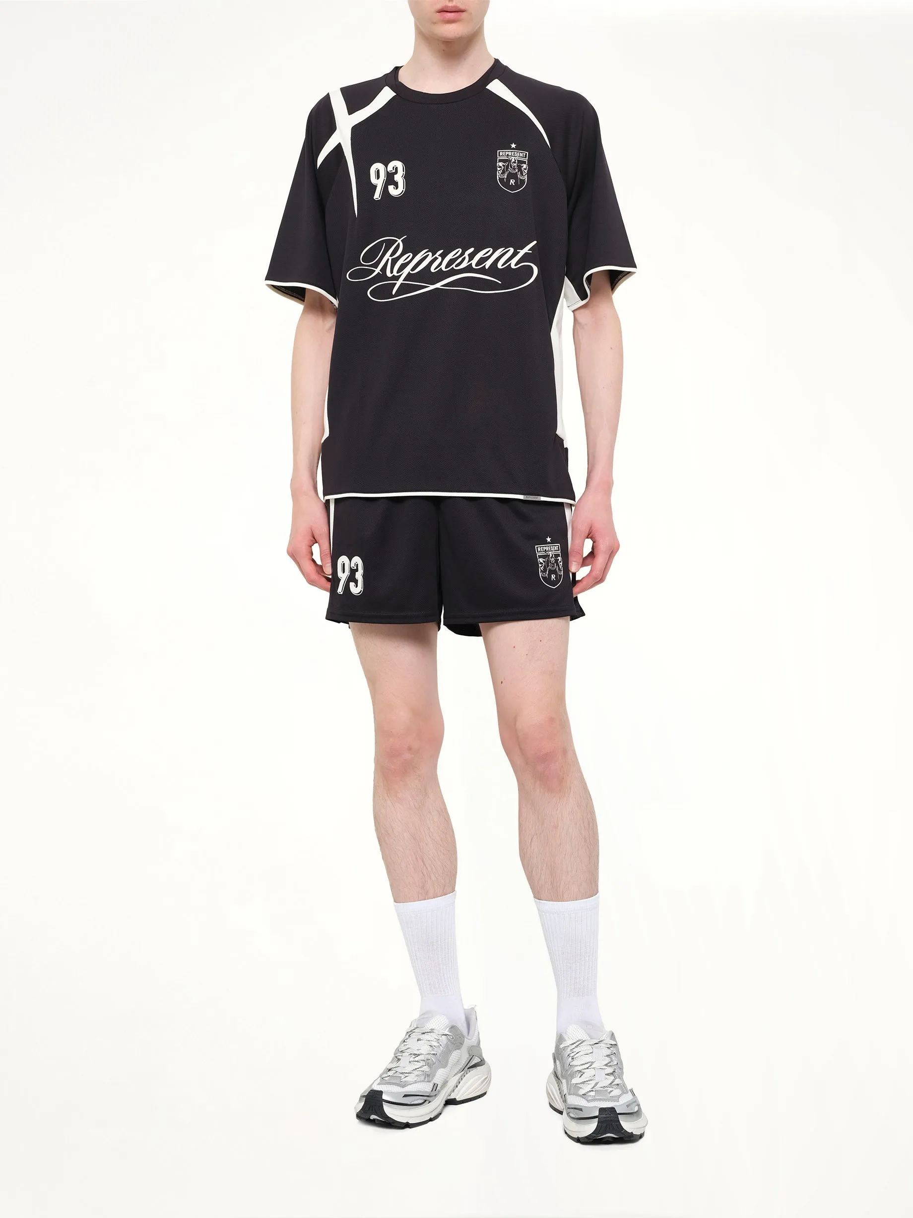 Star Football Top in Jet Black sold by MARAIS product image thumbnail 4