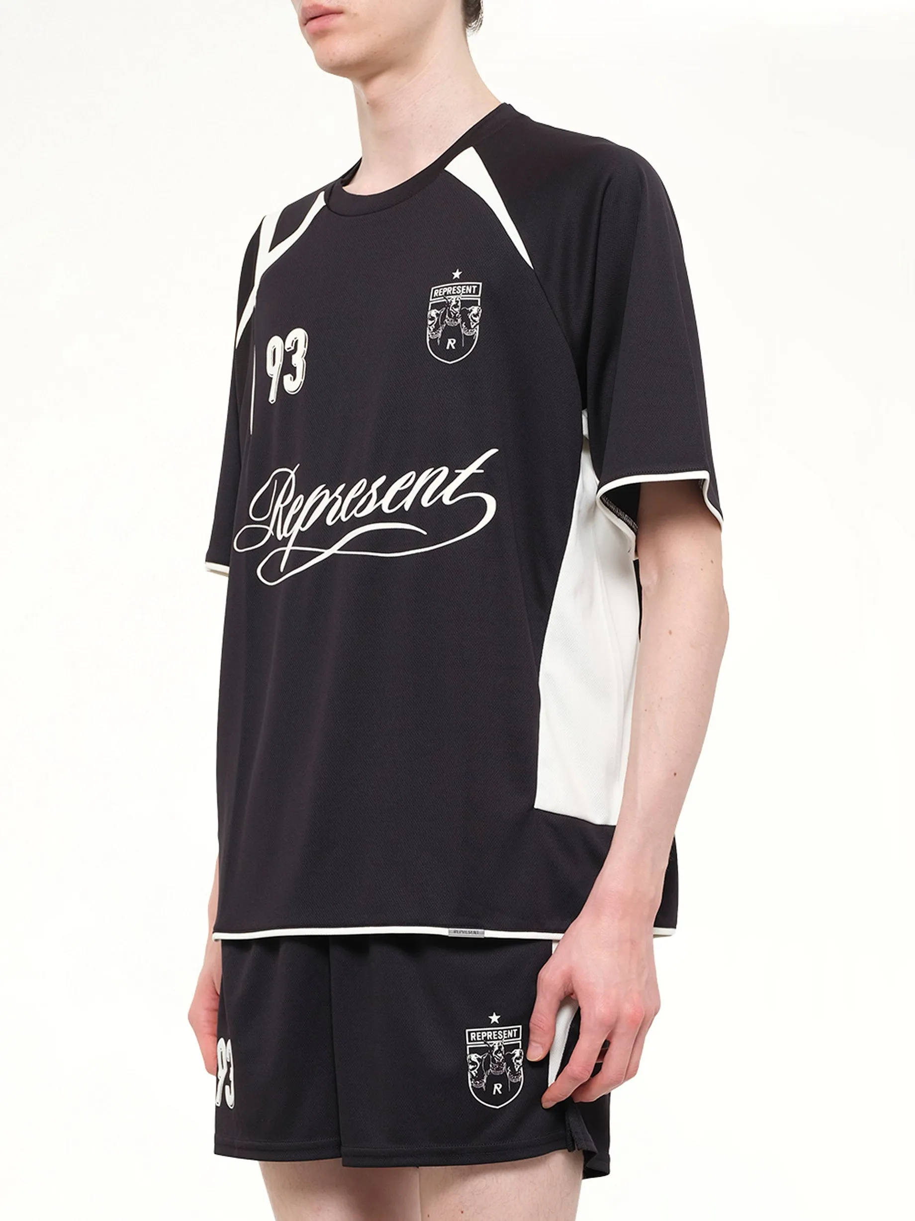 Star Football Top in Jet Black sold by MARAIS product image thumbnail 3