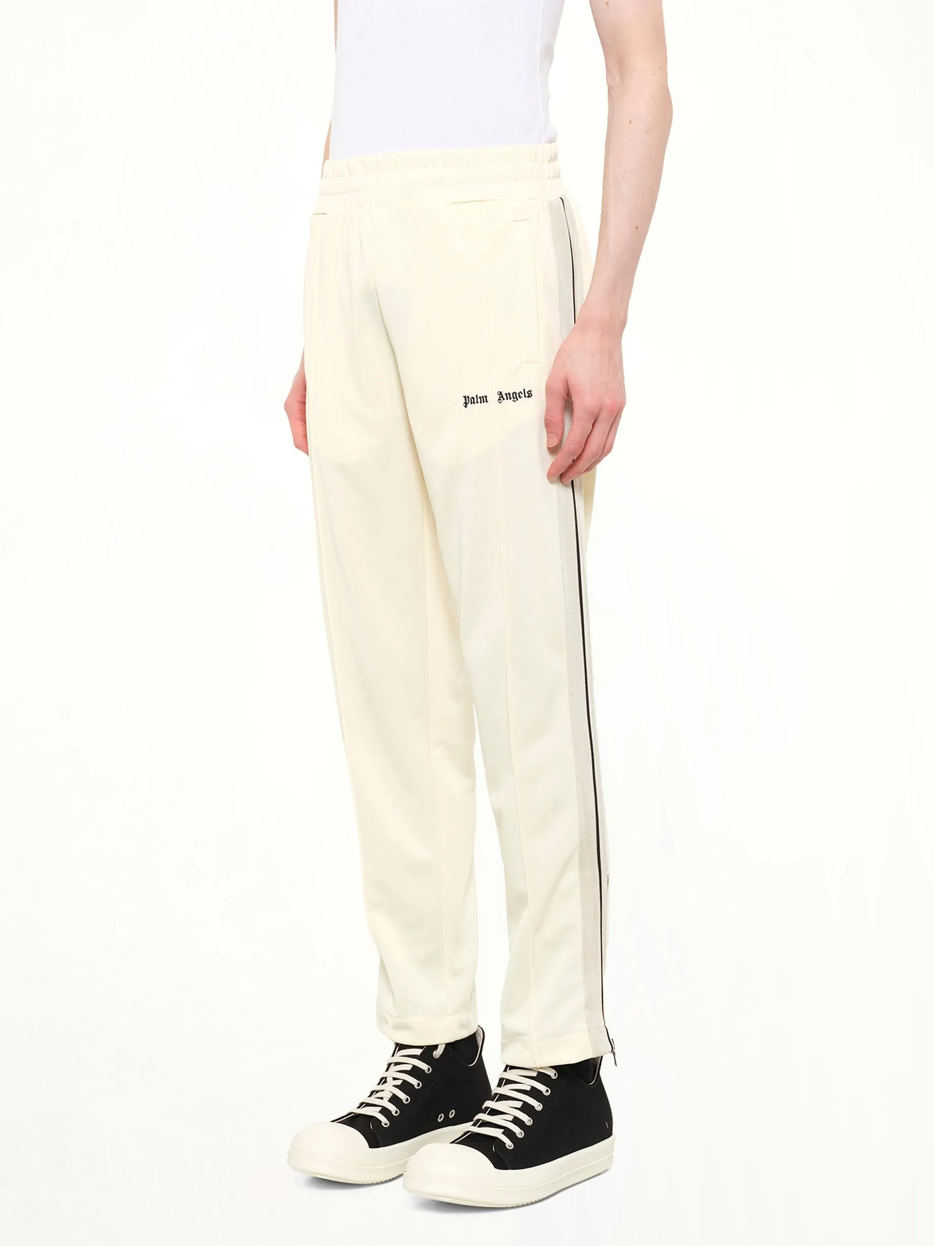 Classic Logo Track Pants in Ivory/Black sold by MARAIS product image thumbnail 3