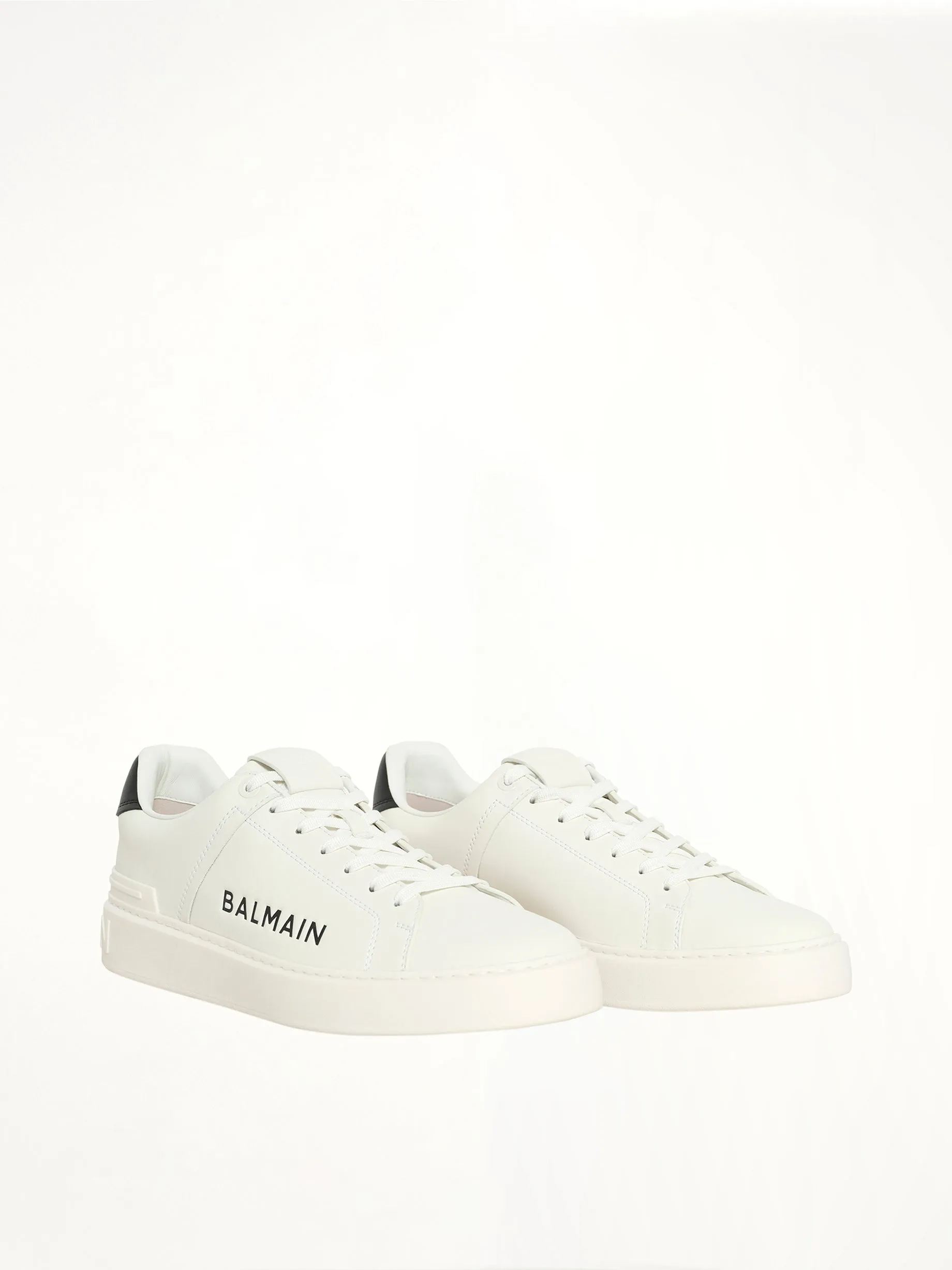 2026 B-Court Printed Balmain Sneaker in White sold by MARAIS product image thumbnail 2