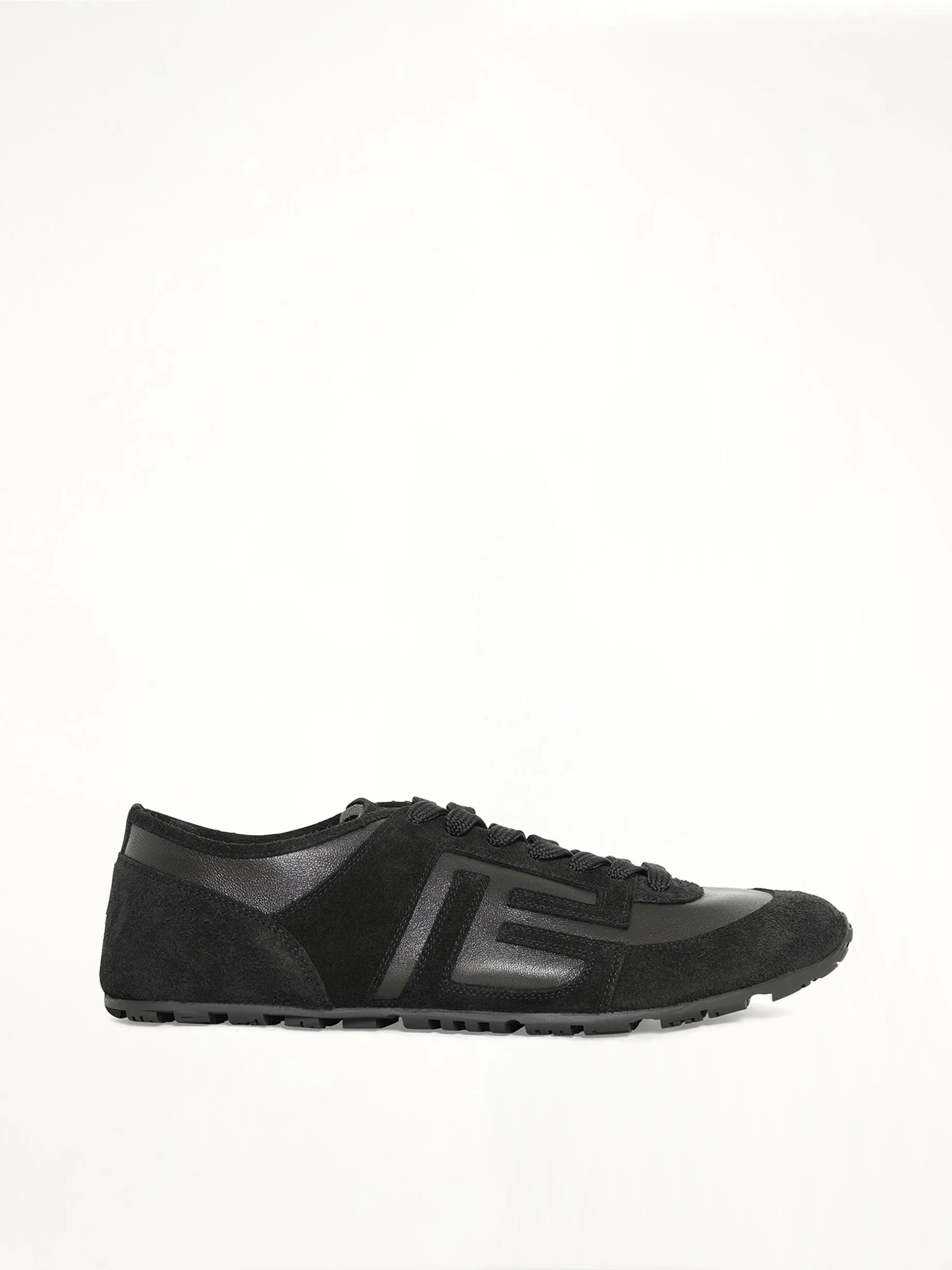 Racer 45 Sneaker in Black sold by MARAIS