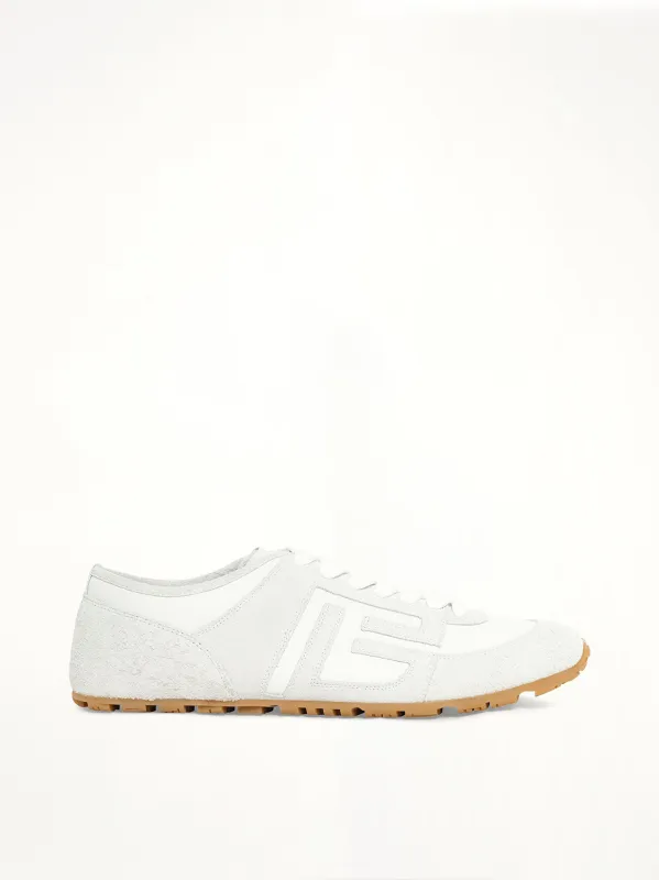 Racer 45 Sneaker in White made by Balmain