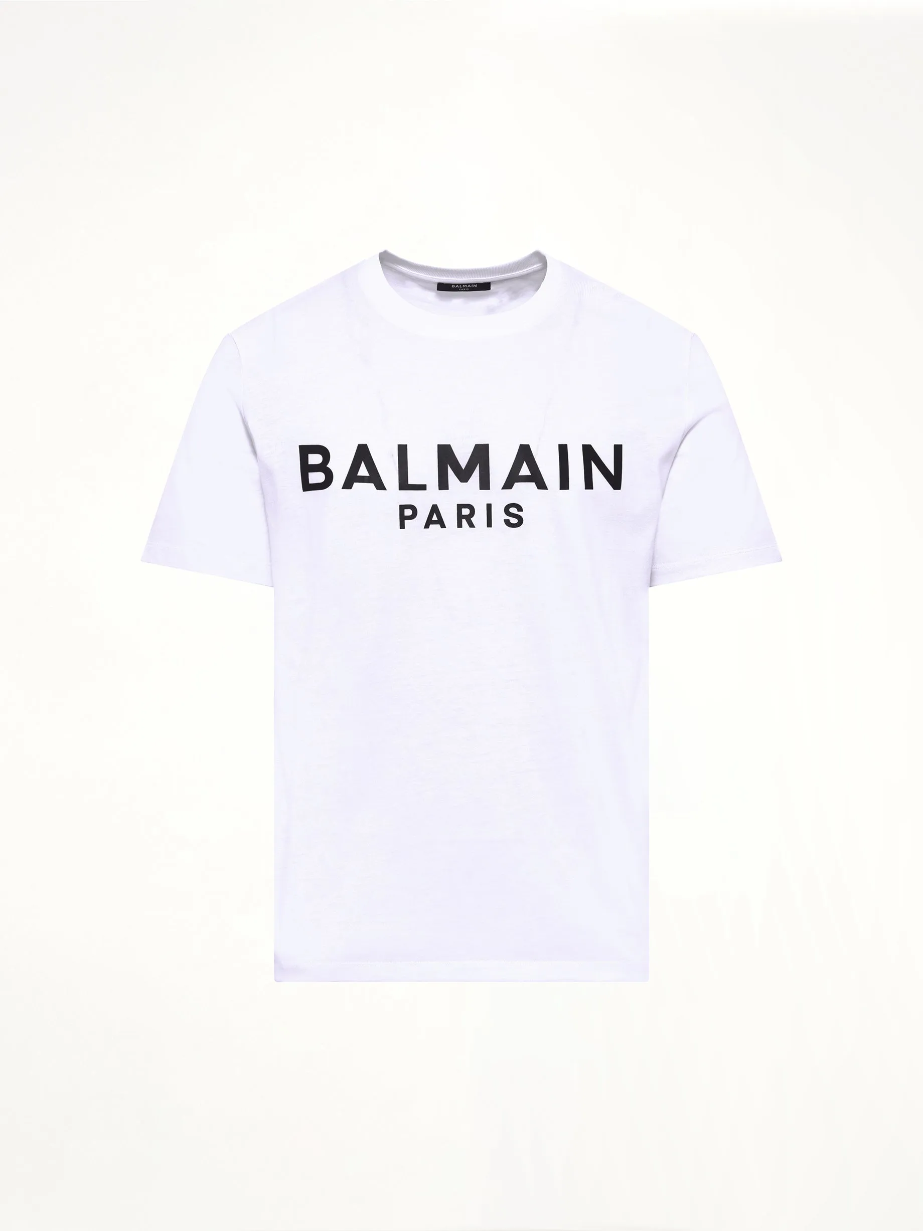 Balmain Print T-Shirt Reg Fit in White/Black sold by MARAIS product image thumbnail 2