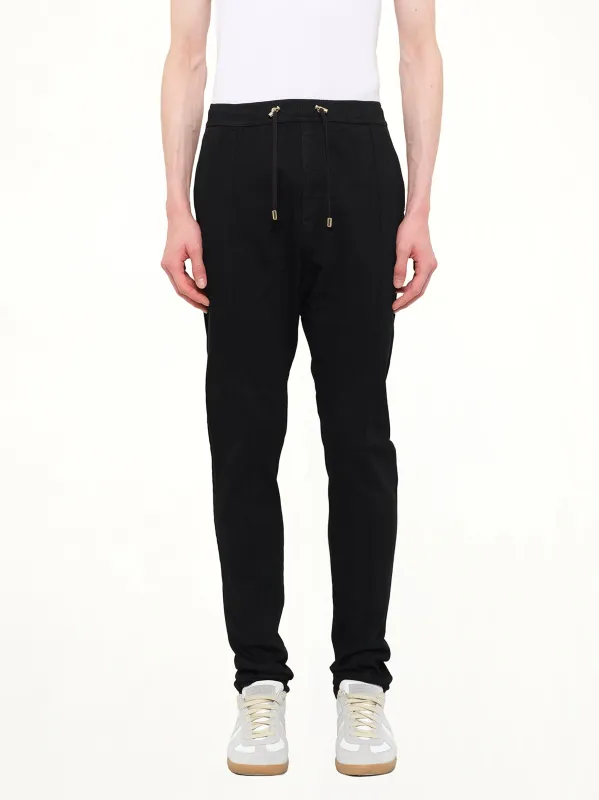 Casual Pant in Black made by Balmain