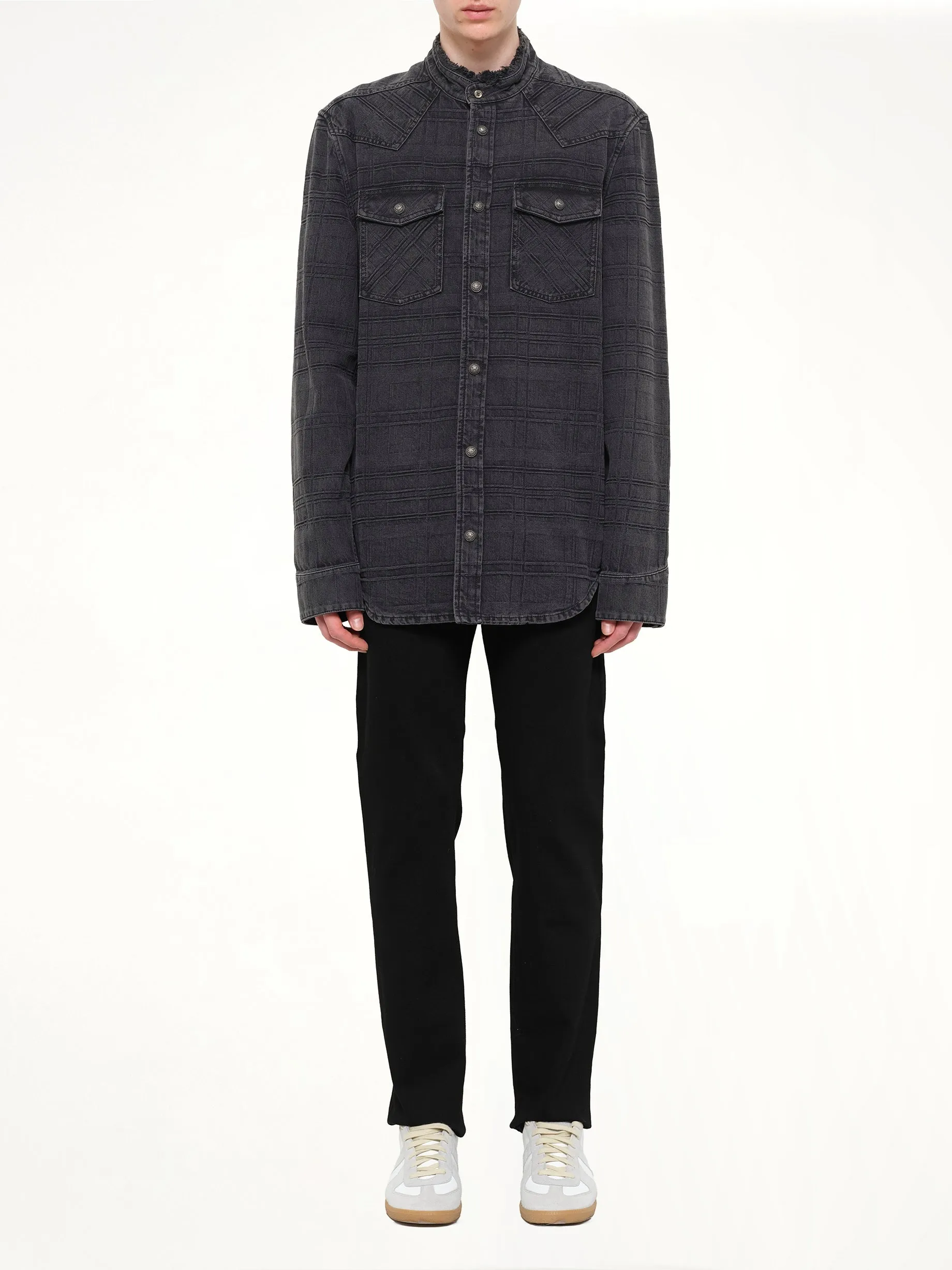Balmain Shirts in Black sold by MARAIS product image thumbnail 2
