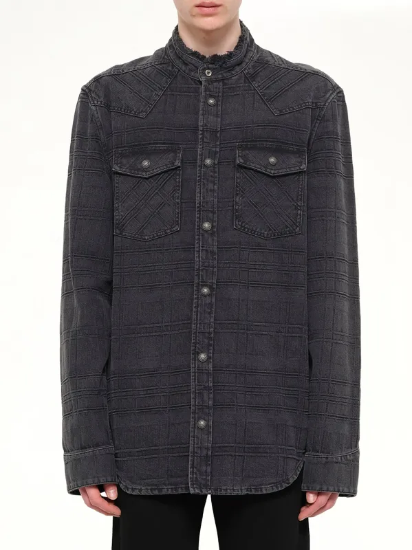 Balmain Shirts in Black made by Balmain