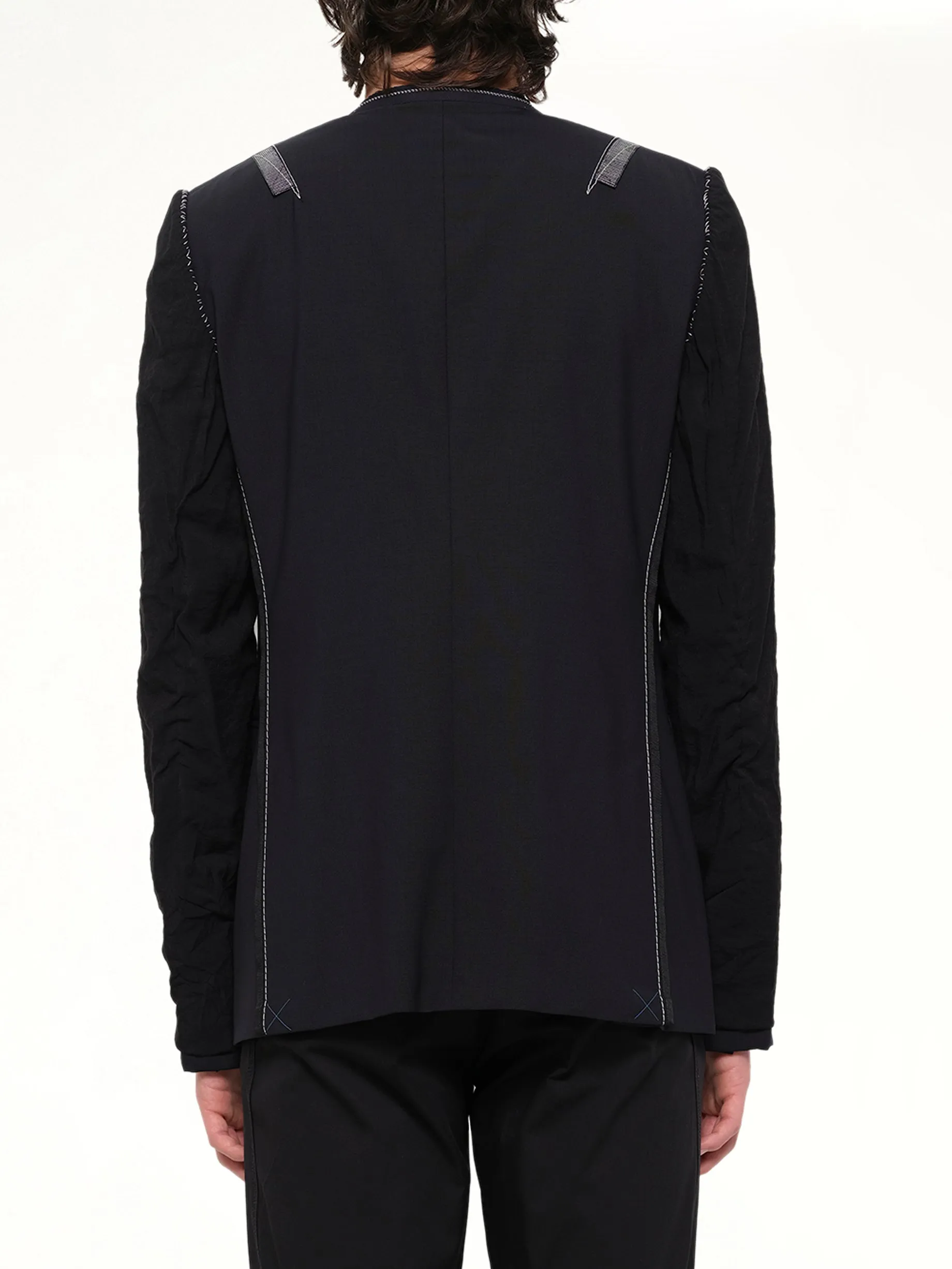 Jacket Collar Insideout in Navy sold by MARAIS product image thumbnail 3